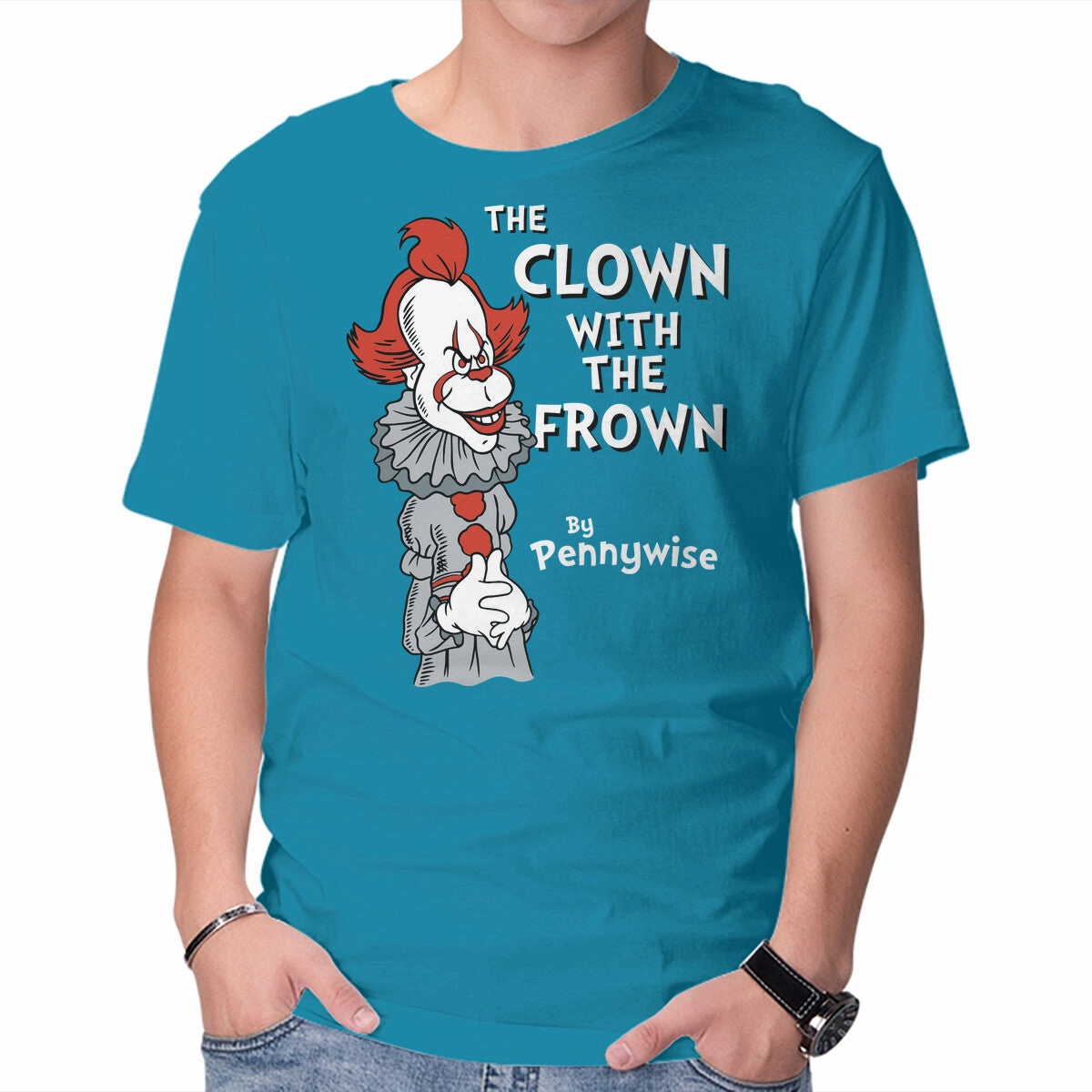 TexturedWeavePattern Comfy Stretch Wear The Clown With The Frown