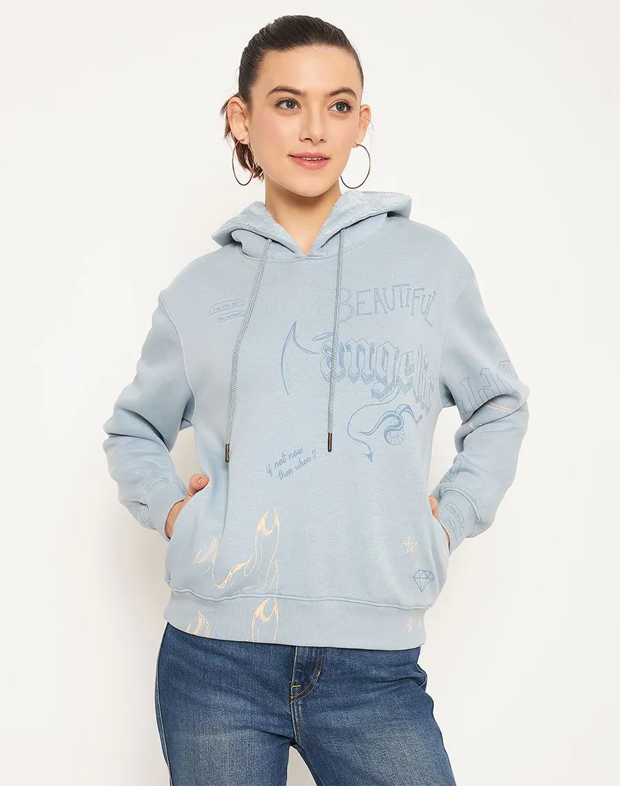 Active Comfort Wear Madame Celeste Printed Sweatshirt