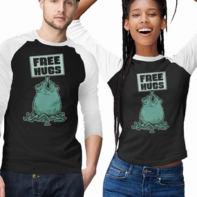Relaxed Fit Design Free Hugs