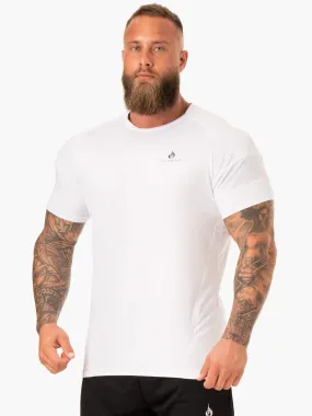 Sport Flex Fit Action Mesh T-Shirt - White
