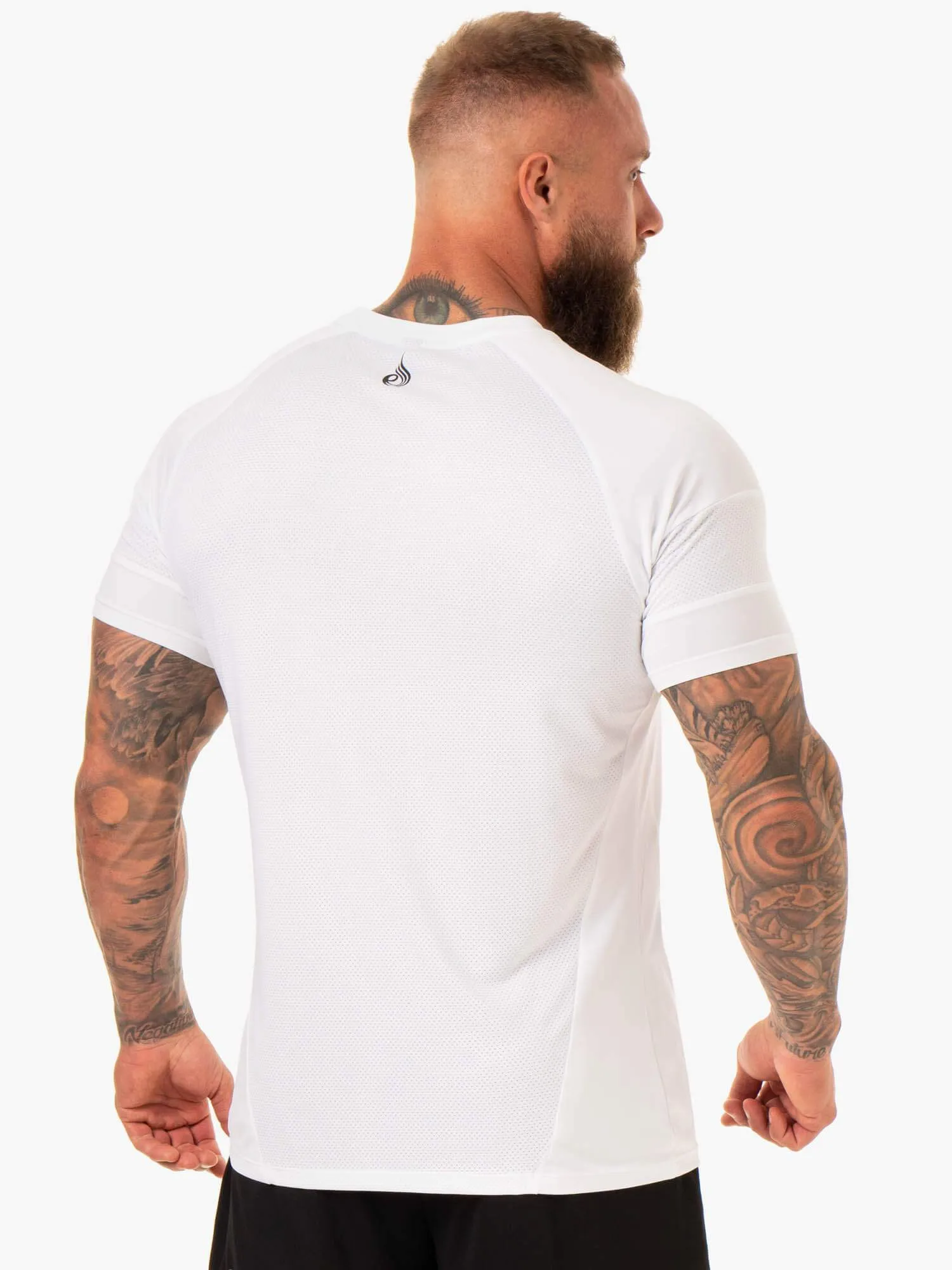 Seasonal Must-Have Fit For Movement Action Mesh T-Shirt - White