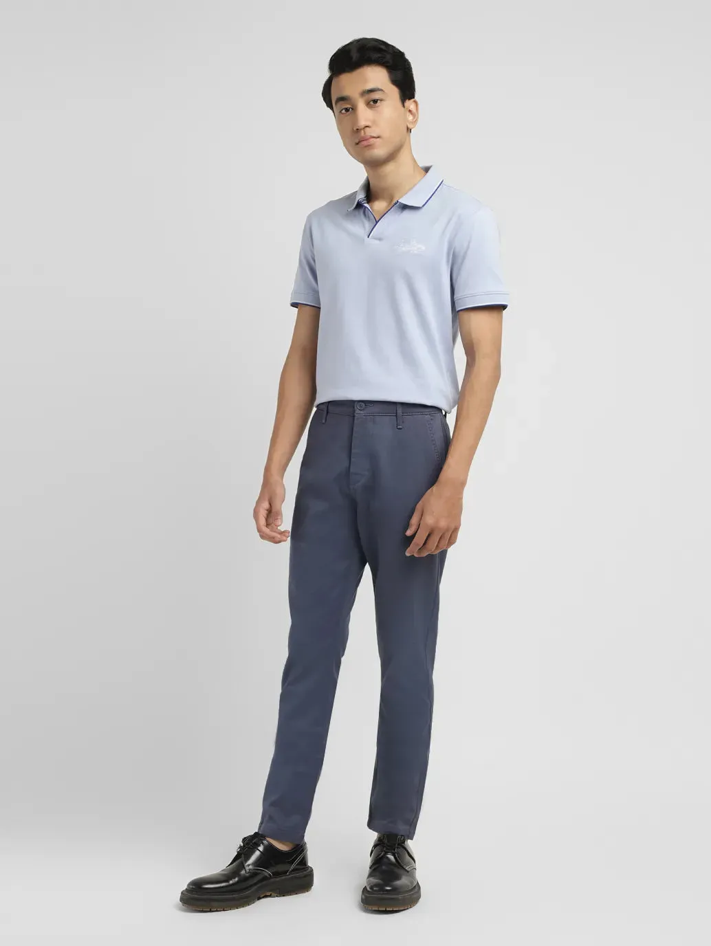 Professional Wear Men's 512 Blue Slim Tapered Fit Chinos