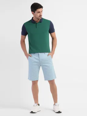 Timeless Design Men's Colorblock Polo T-shirt Green