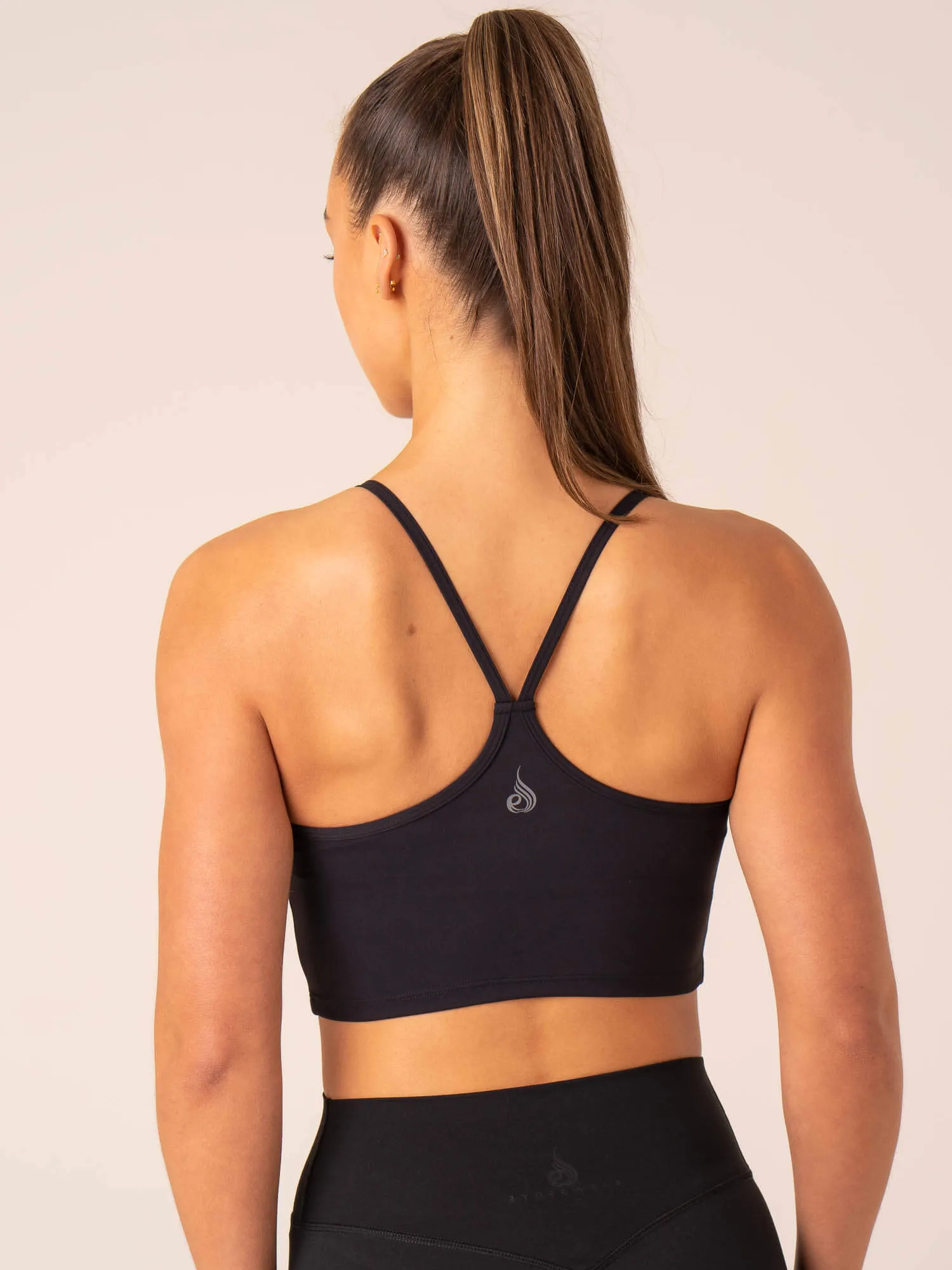 Embody Compression Tank Bra - Black Shape Retention Fabric