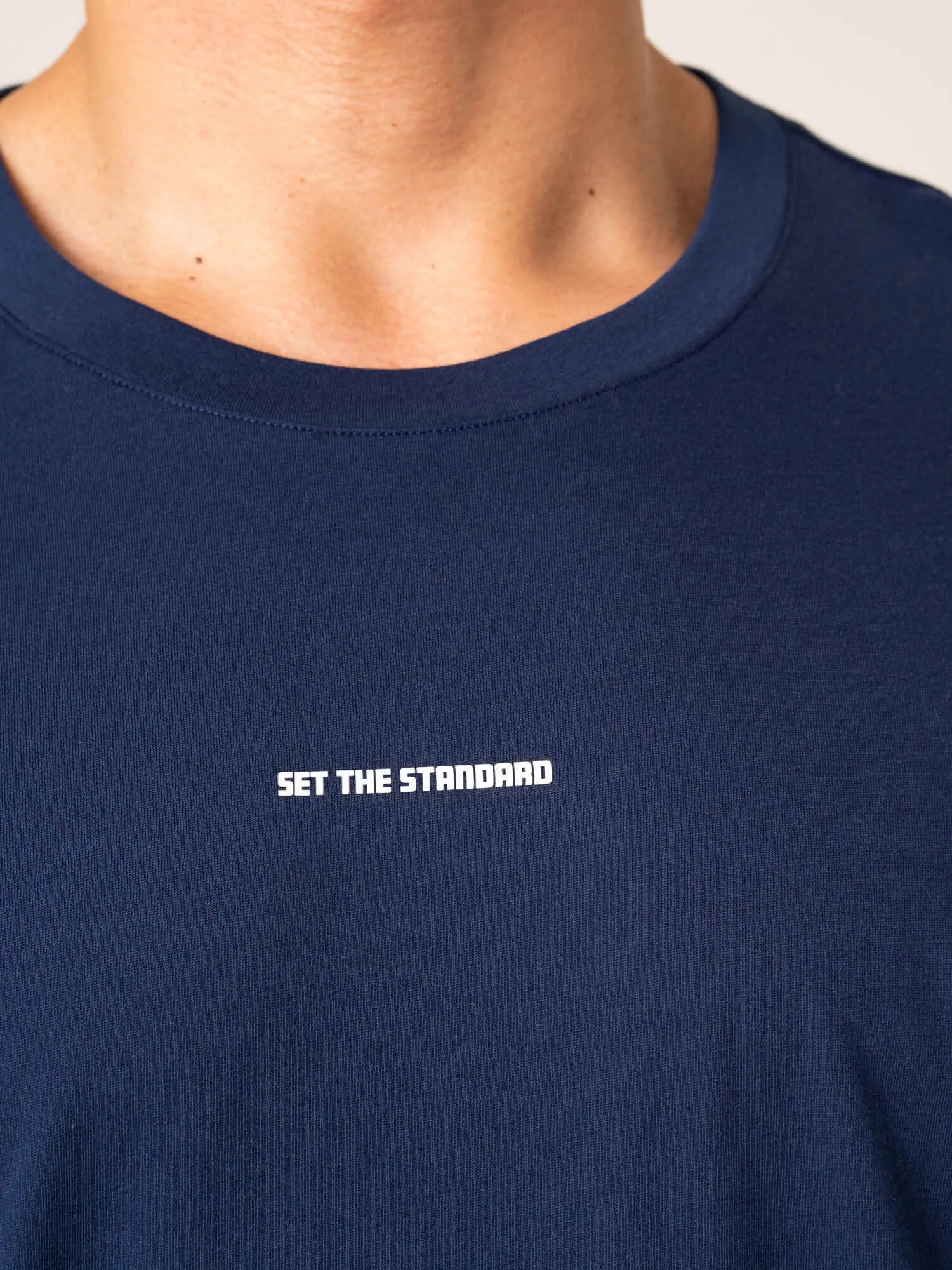 Casual Day Wear Casual Comfort Wear Emerge Oversized T-Shirt - Navy