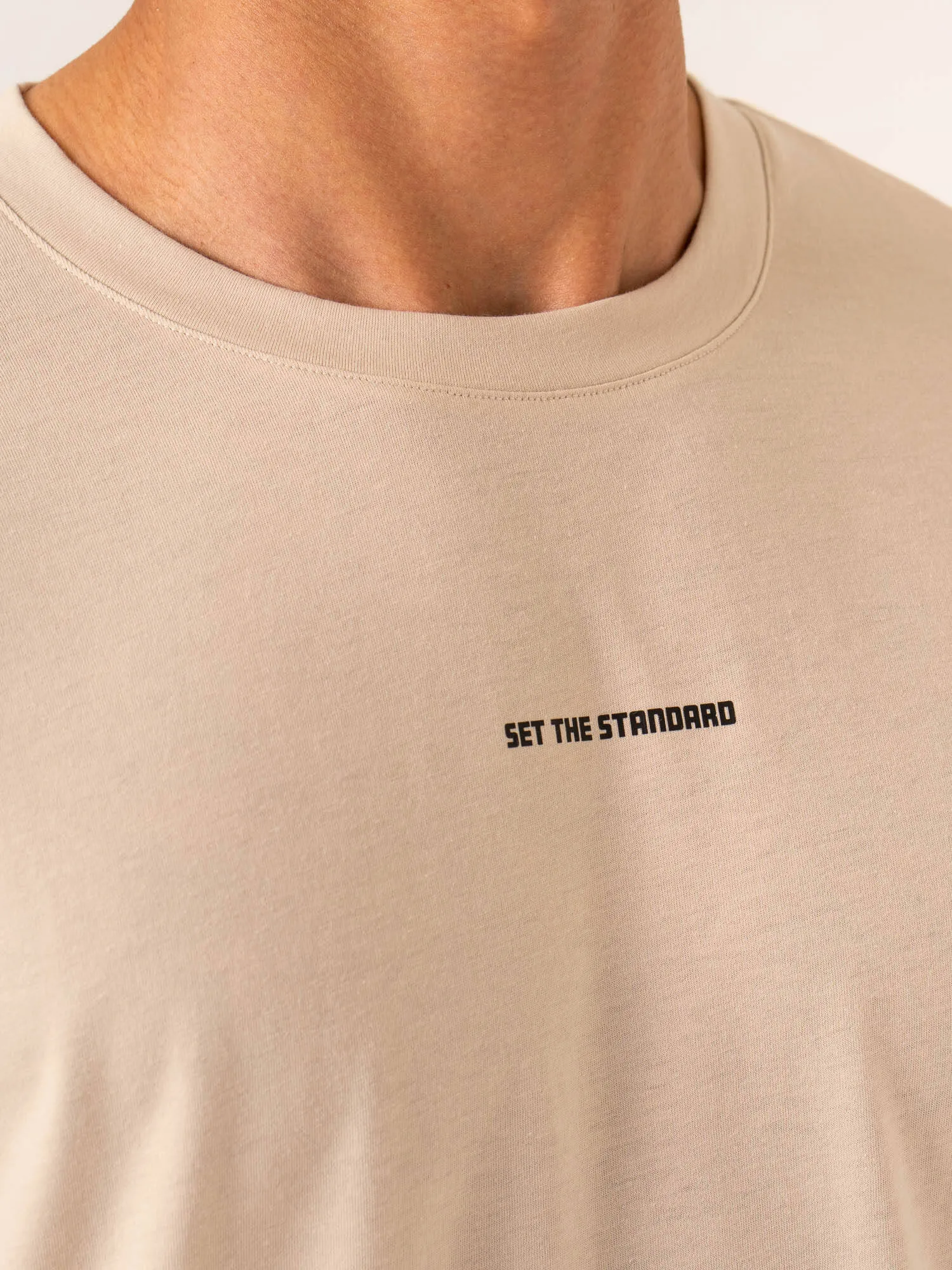 Emerge Oversized T-Shirt - Sand Urban Smart
