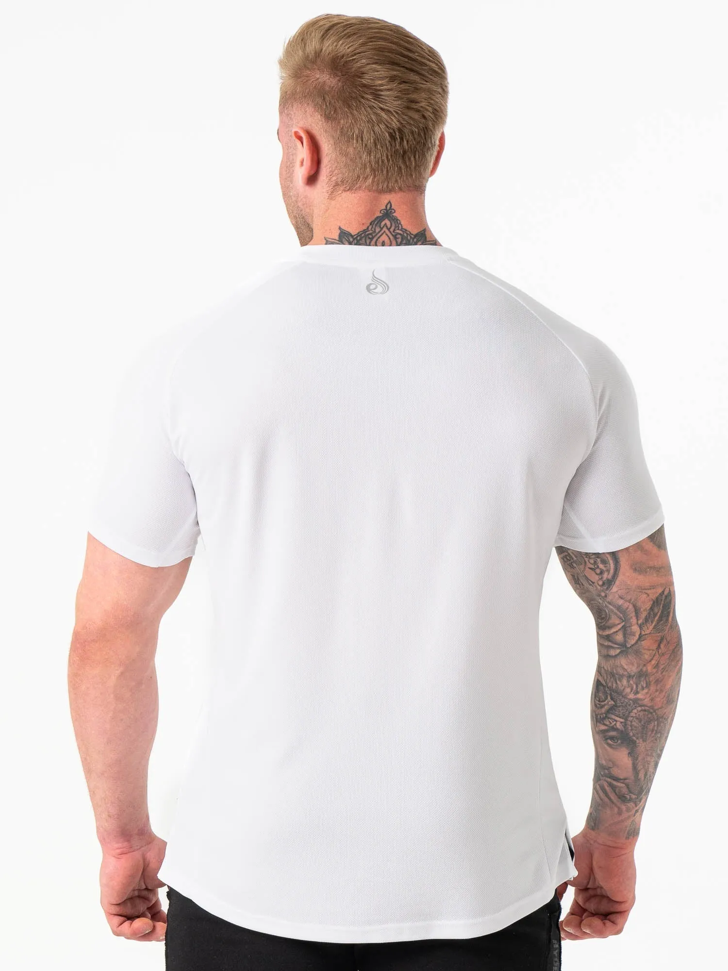 Breathable Layer Energy Mesh T-Shirt - White