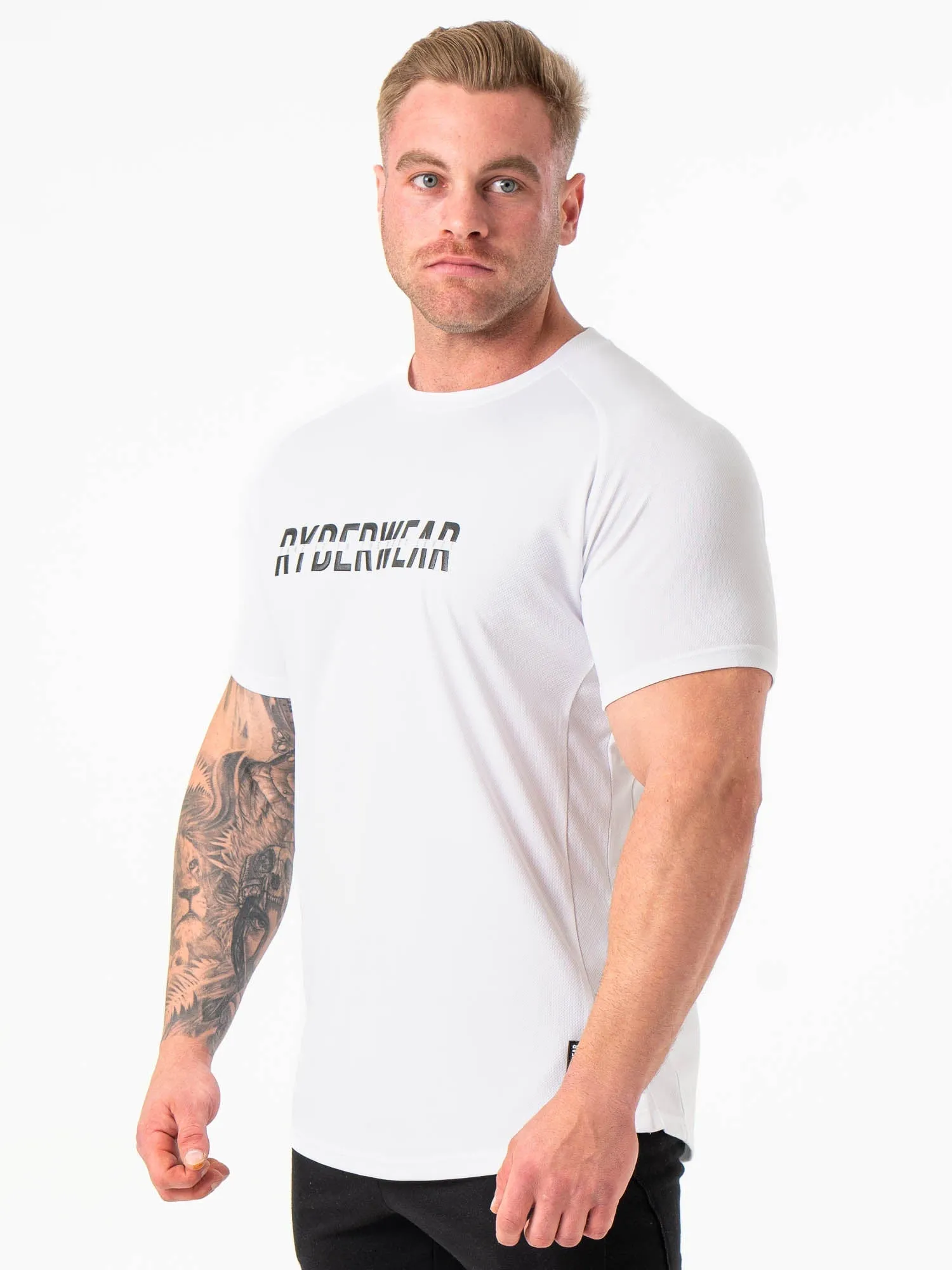 Energy Mesh T-Shirt - White HighThreadCount