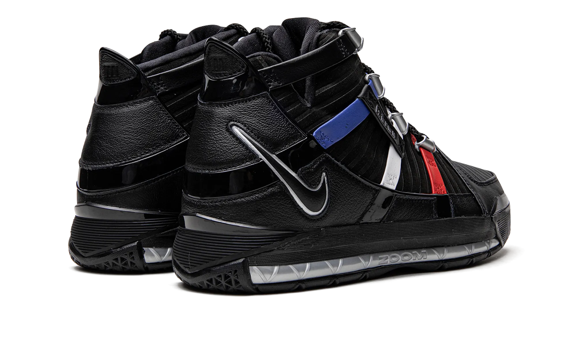 Shock   Resistant Elite Grip Lebron 3 "The Shop - Black/Red"
