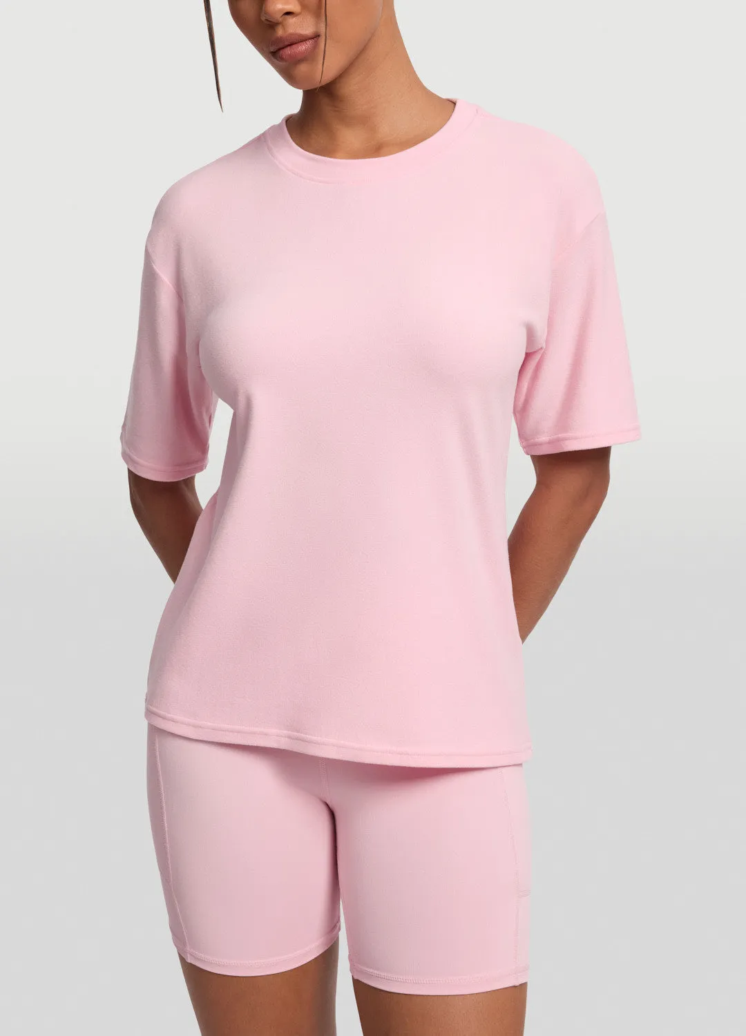 Everyday Relaxed T-Shirt Tubular Knit Structure