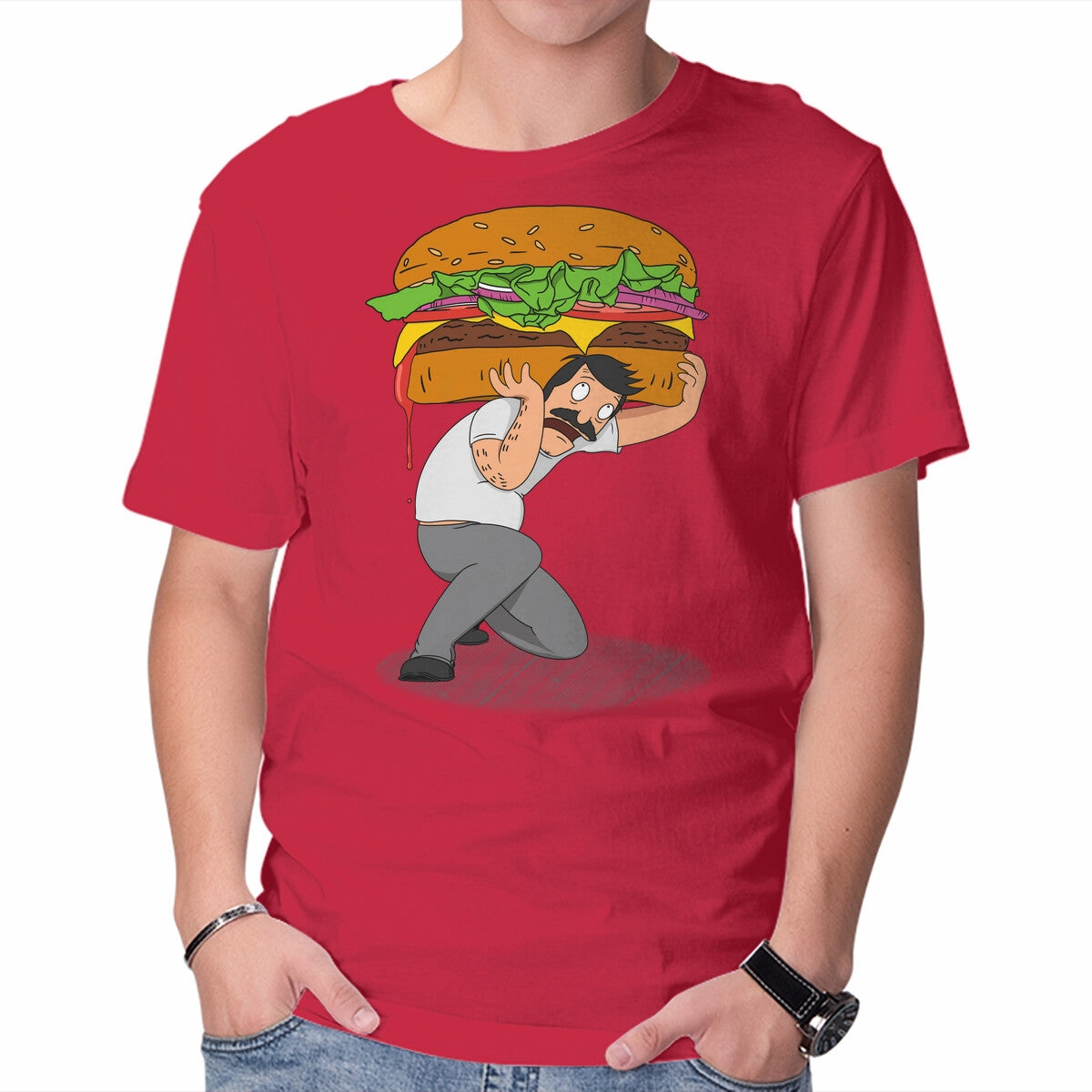 Bob Atlas AntiBacterialTreatment Water Based Ink Print