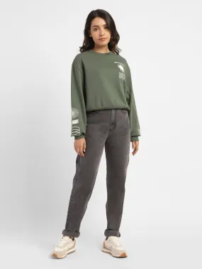 Women's Graphic Print Crew Neck Sweatshirt consumer preference Street Style