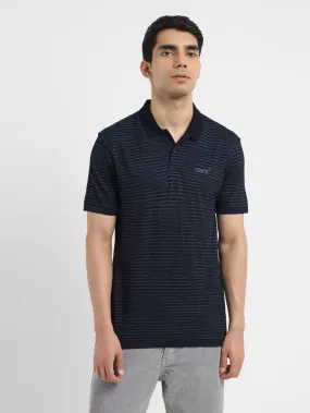 casual top Men's Self Design Polo T shirt