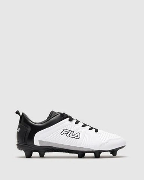 Fila Men's Era White/Black Football Boots Clean Edge Bounce Back Cushion