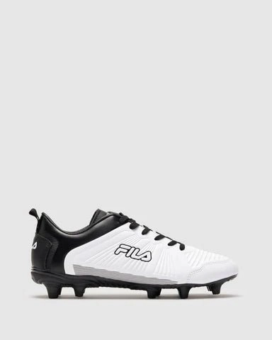 Fila Men's Era White/Black Football Boots Clean Edge Bounce Back Cushion
