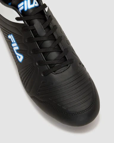 Fila Men's Erba Black/Blue Football Boots Responsive Movement Smart Stylewear
