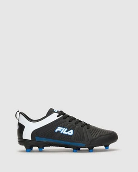 Smooth interior Crosswalk Use Fila Men's Erba Black/Blue Football Boots