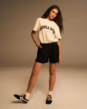 Breezy Layer Fit Performance Stretch Cotton Shorts - Black