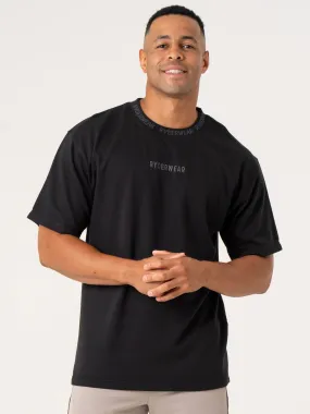 quick-drying Pursuit Fleece T-Shirt - Black
