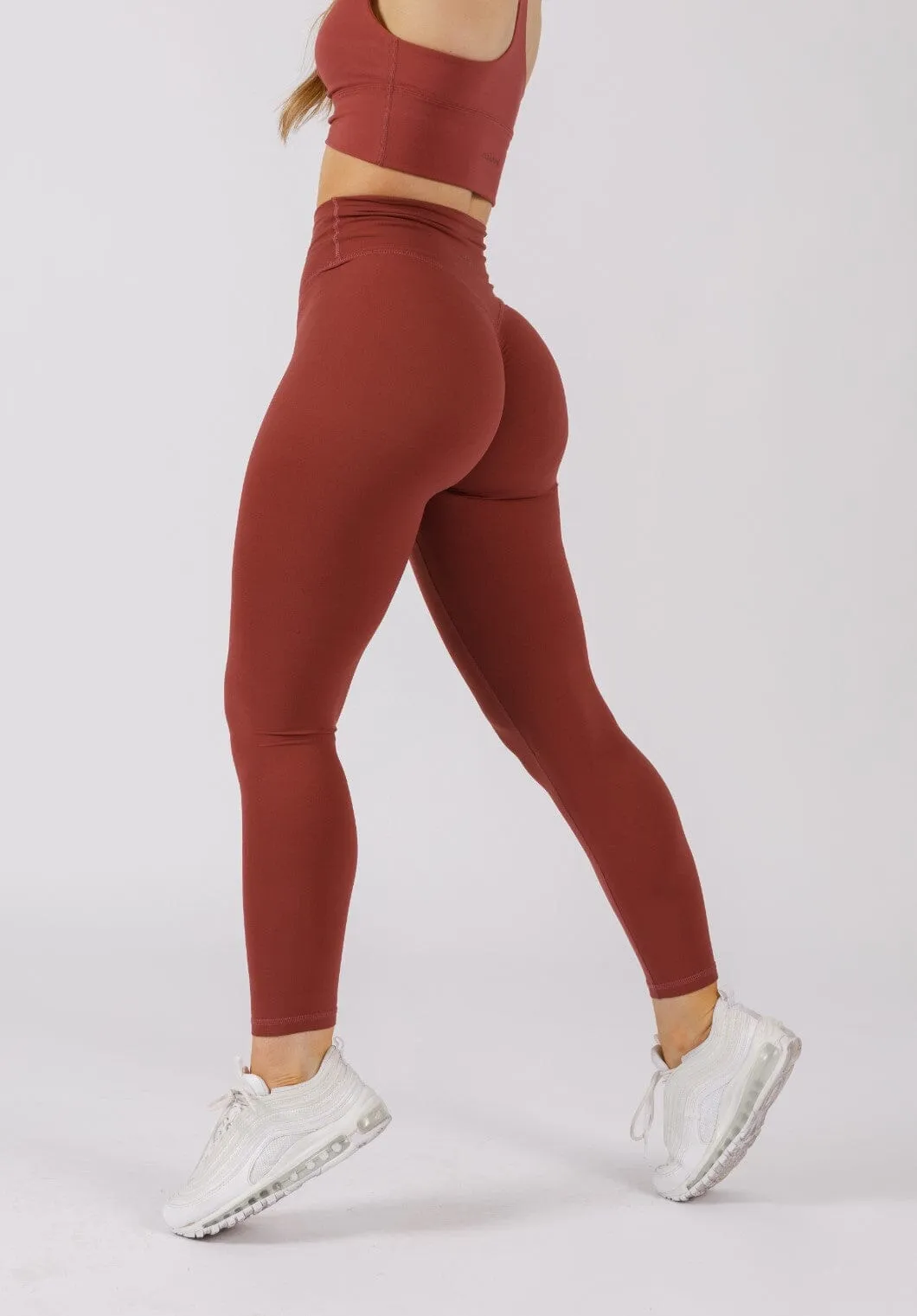 Daily Routine Fitness Lover RecStretch Original Sculptseam? Plus Legging Strawberry Quartz