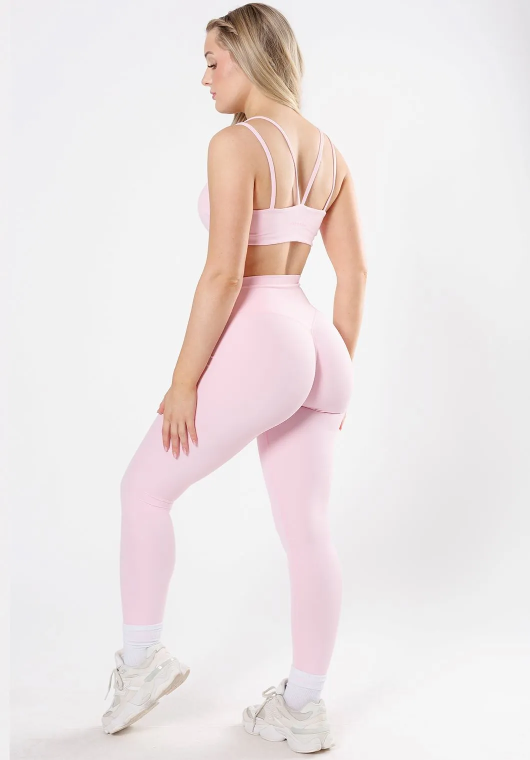 RecStretch Original Sculptseam?  Plus Legging Pink Opal Body Shaping Travel Enthusiast