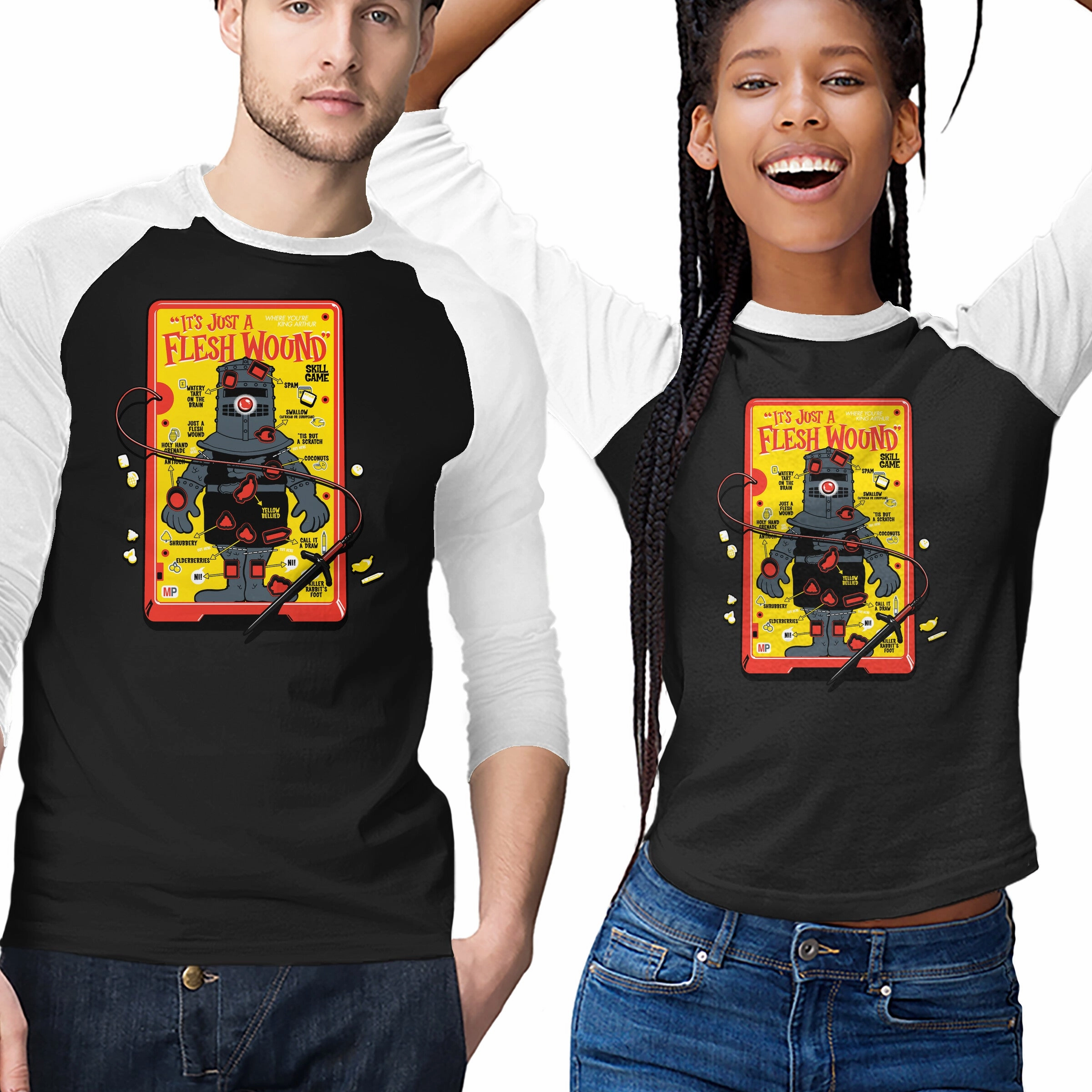 men's clothing family gathering Flesh Wound