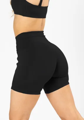 Reluna? Empower Sculptseam? Pocket Short 6?? Black Eco - friendly LaserCutEdging