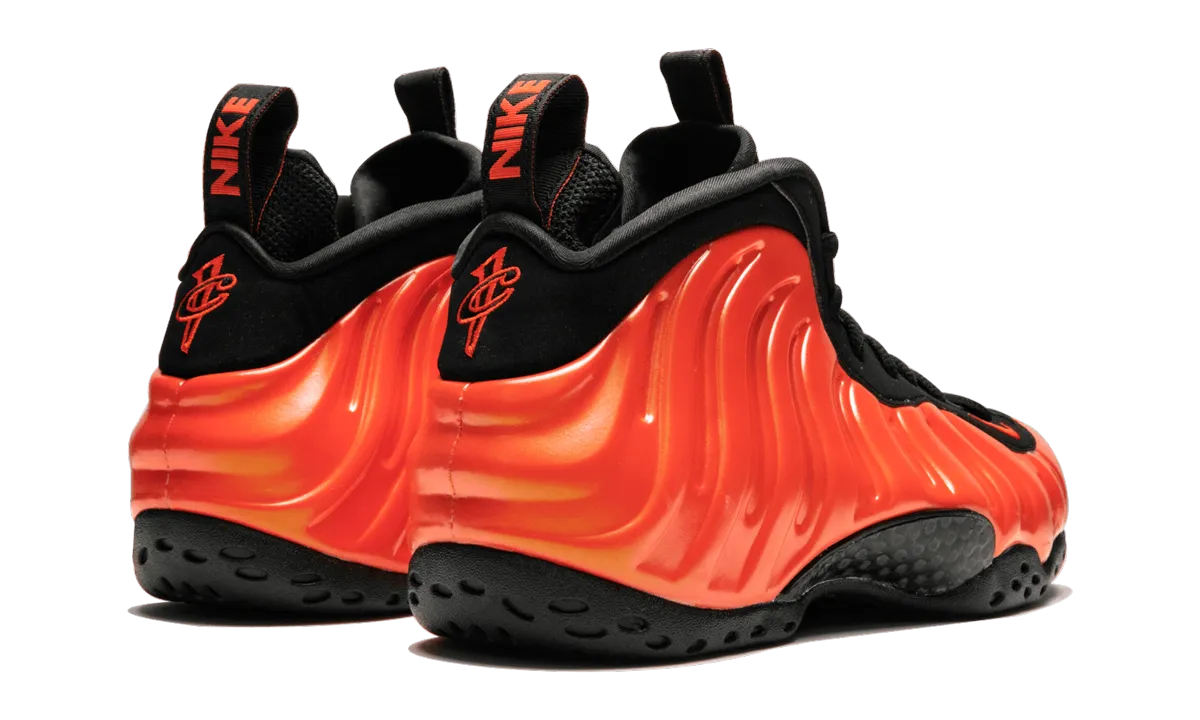 perforated upper Air Foamposite One "Habanero Red"