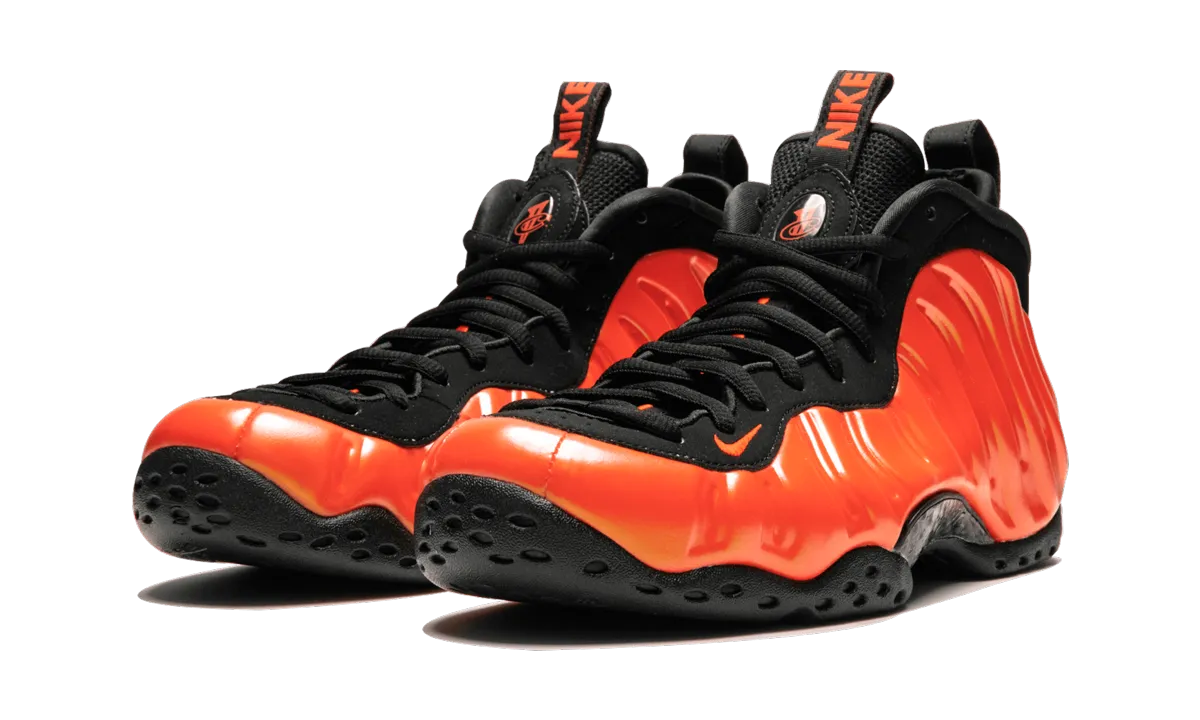 Smooth Surface Shock dispersion Air Foamposite One "Habanero Red"