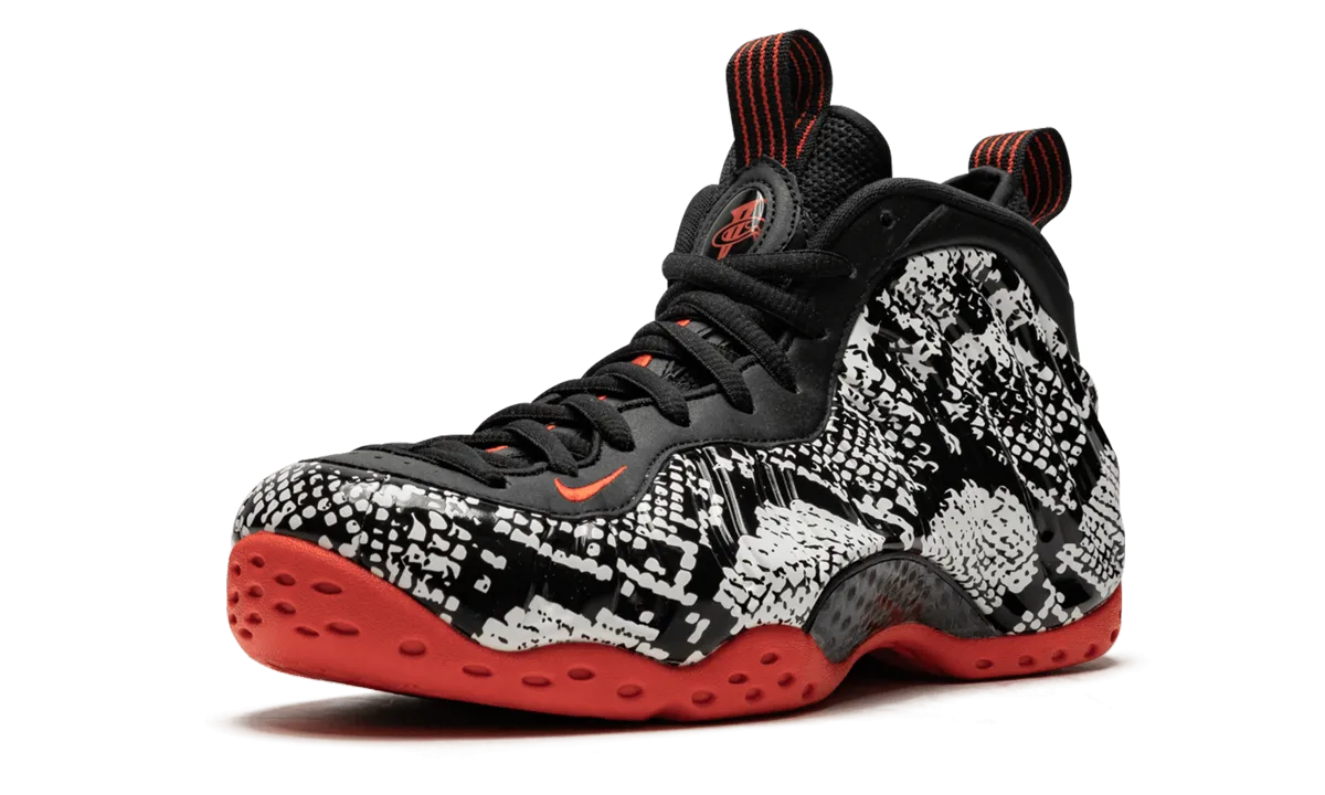 Airflow Ventilation Channels Balanced Drop Heel Air Foamposite One "Snakeskin"