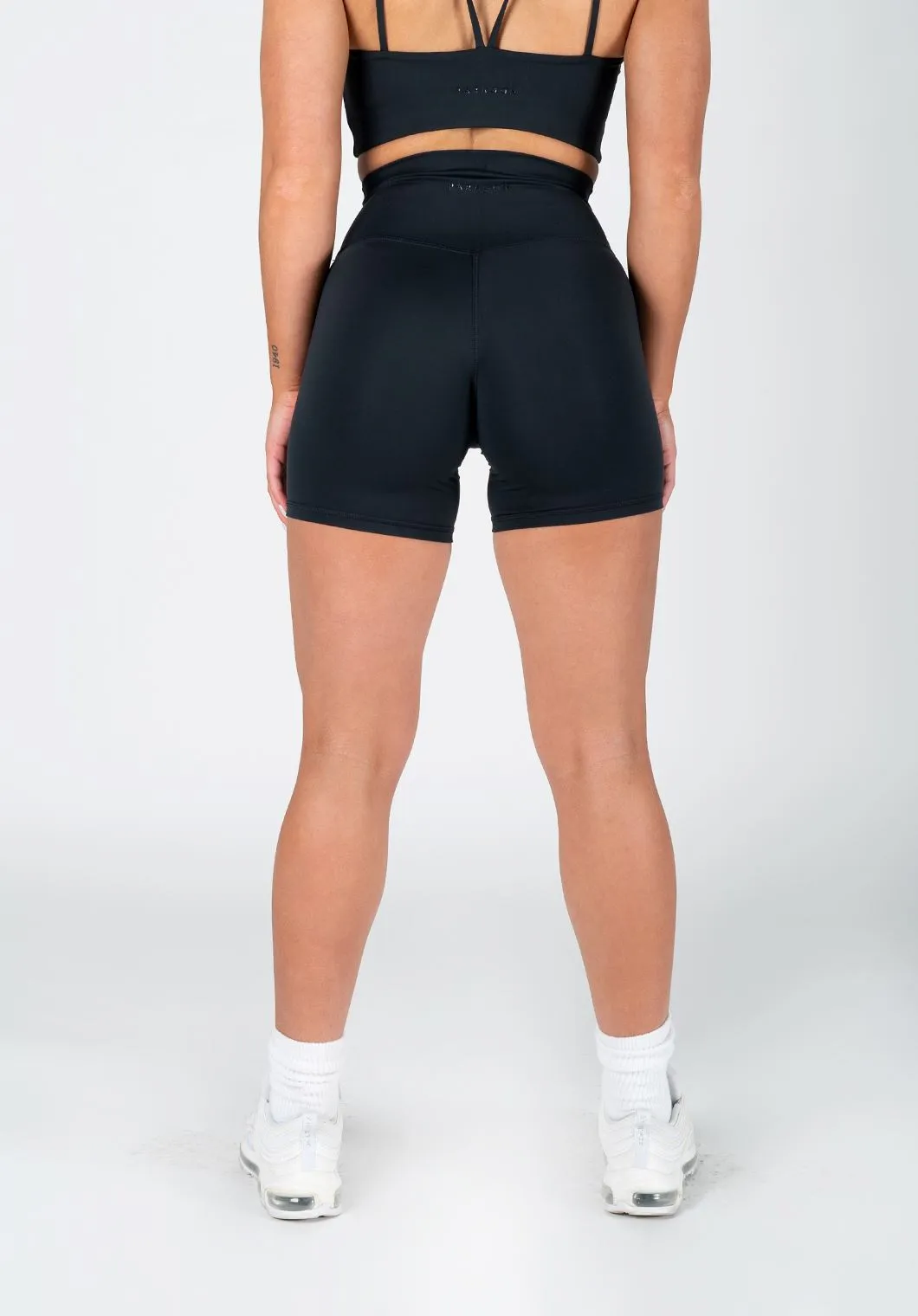 FlexSweat Big Moves Sculptseam? Short Black Sporty Performance Airy Fit