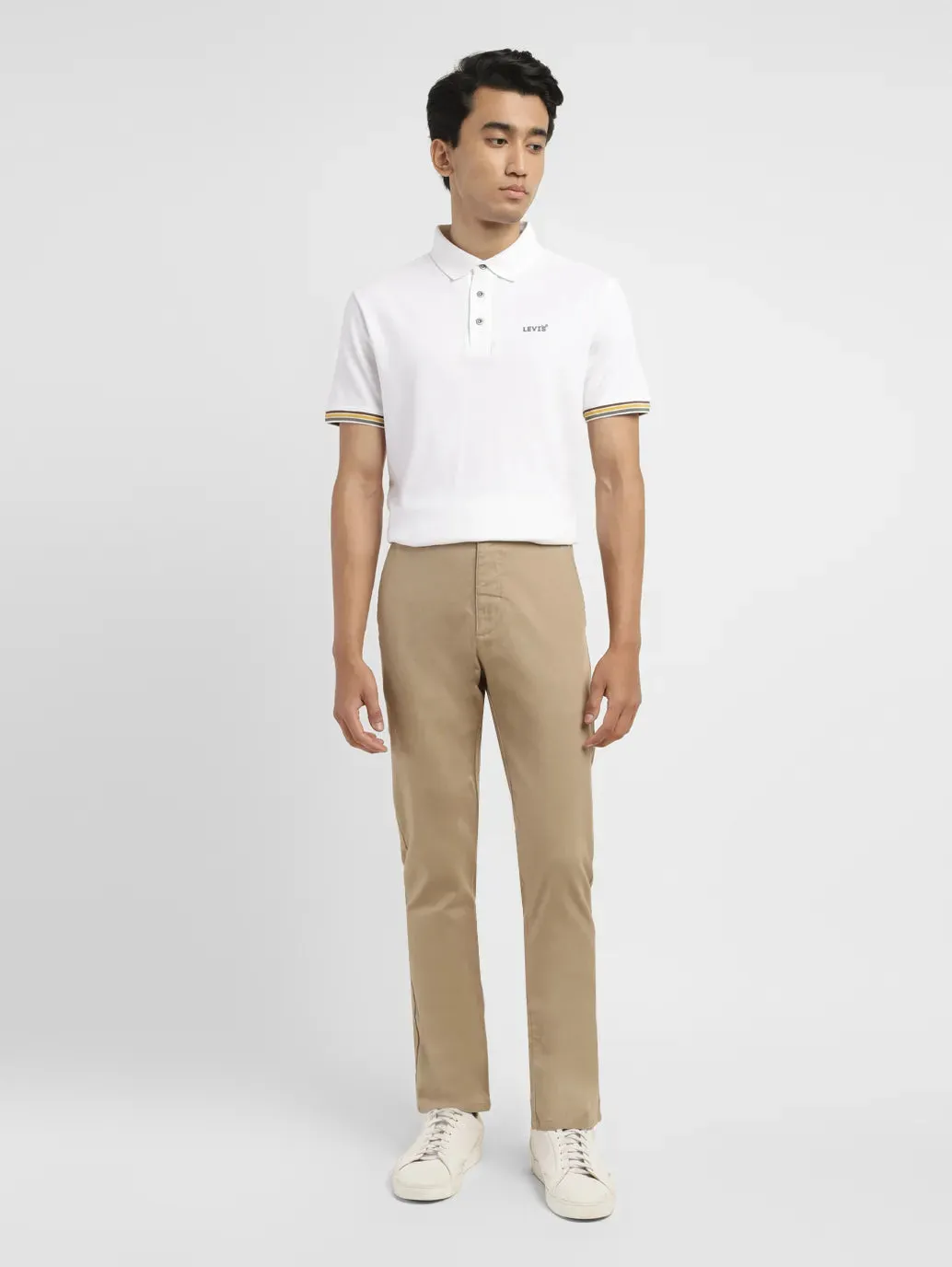 Tight Waist Men's 513 Khaki Slim Fit Chinos