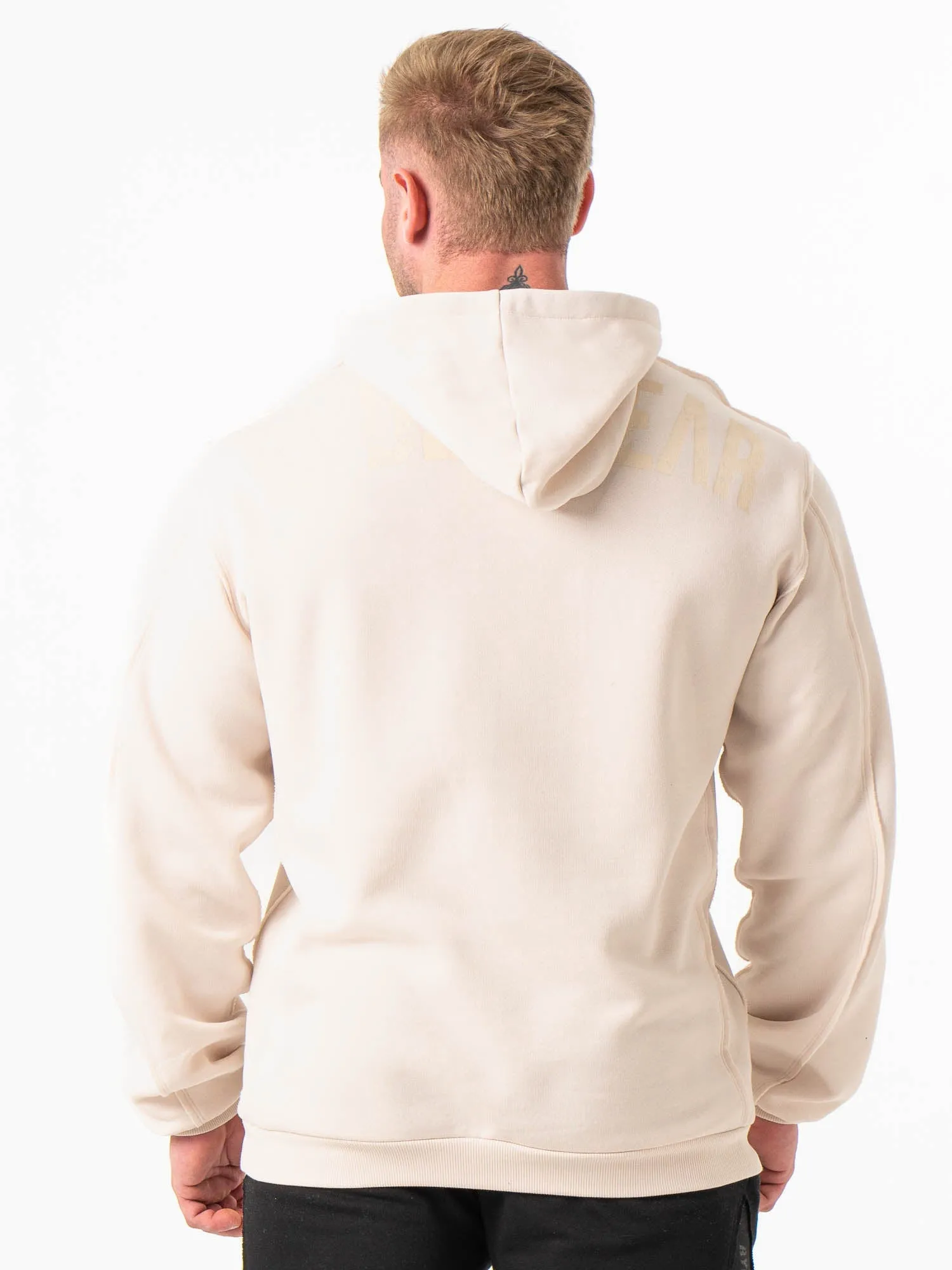Anti Static Interior Comfy Street Piece Force Hoodie - Bone
