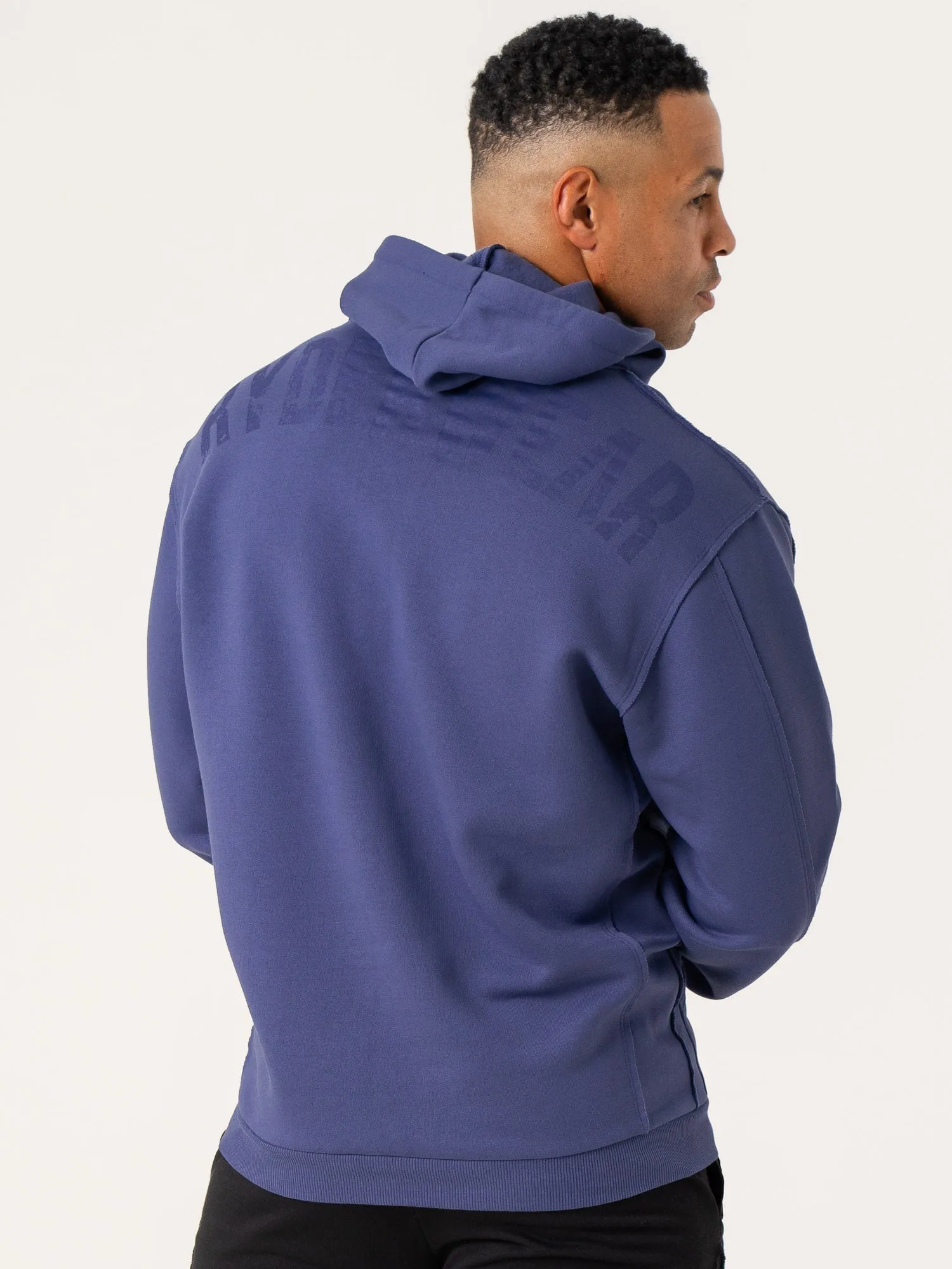 Force Hoodie - Indigo Weekday Street Look Moisture wicking