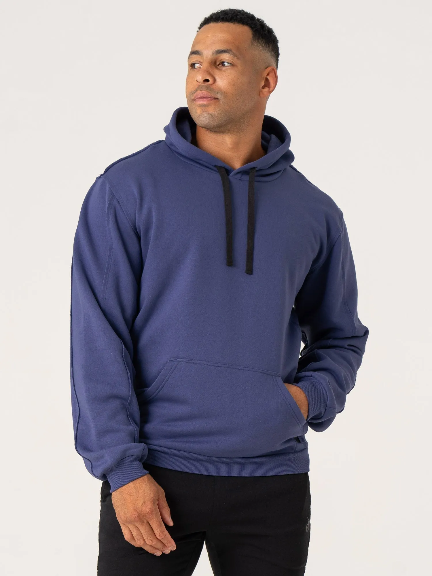 Flexible Comfort Daily Wear Force Hoodie - Indigo