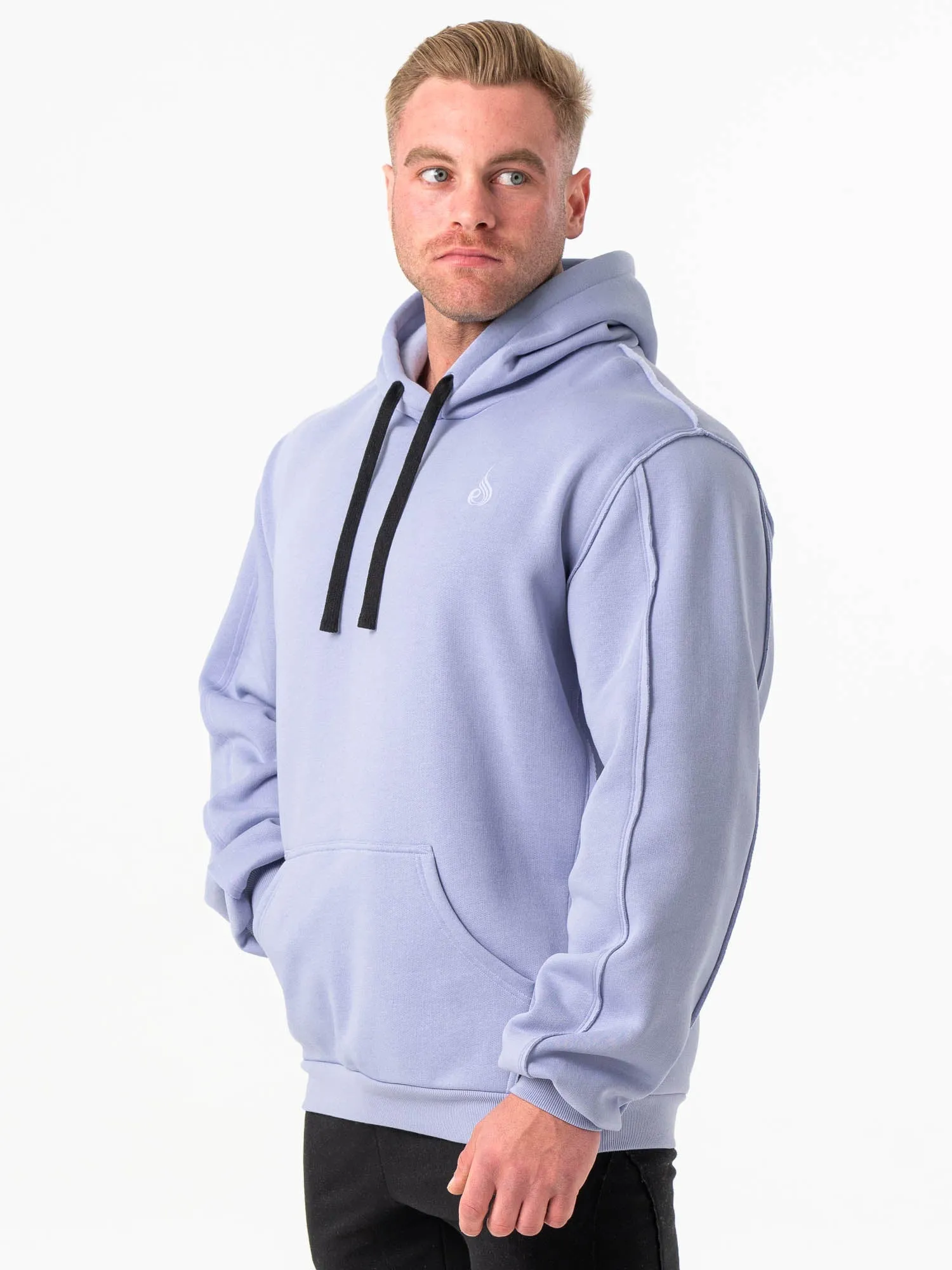 Force Hoodie - Lilac Blue Ergonomic Shoulder Fit