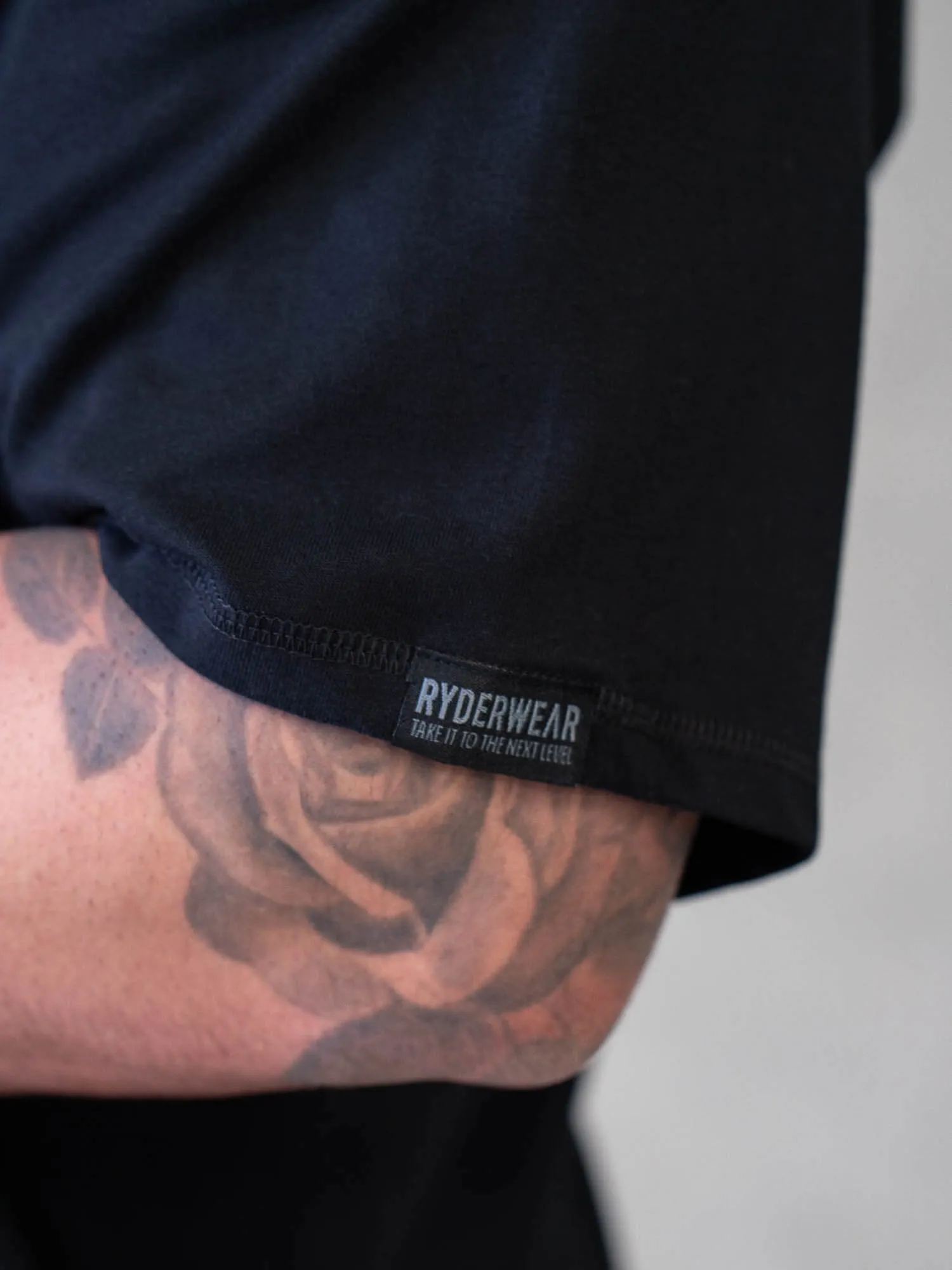 Force Oversized T-Shirt - Black WrinkleFreeFabric