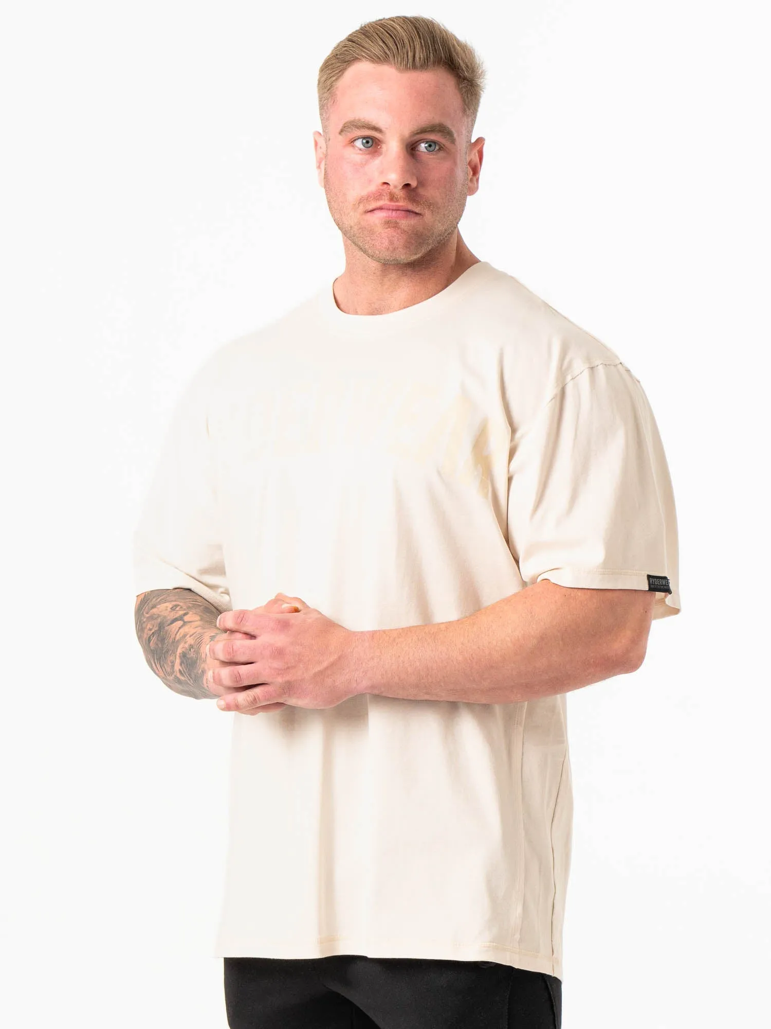 Force Oversized T-Shirt - Bone Indoor Comfort