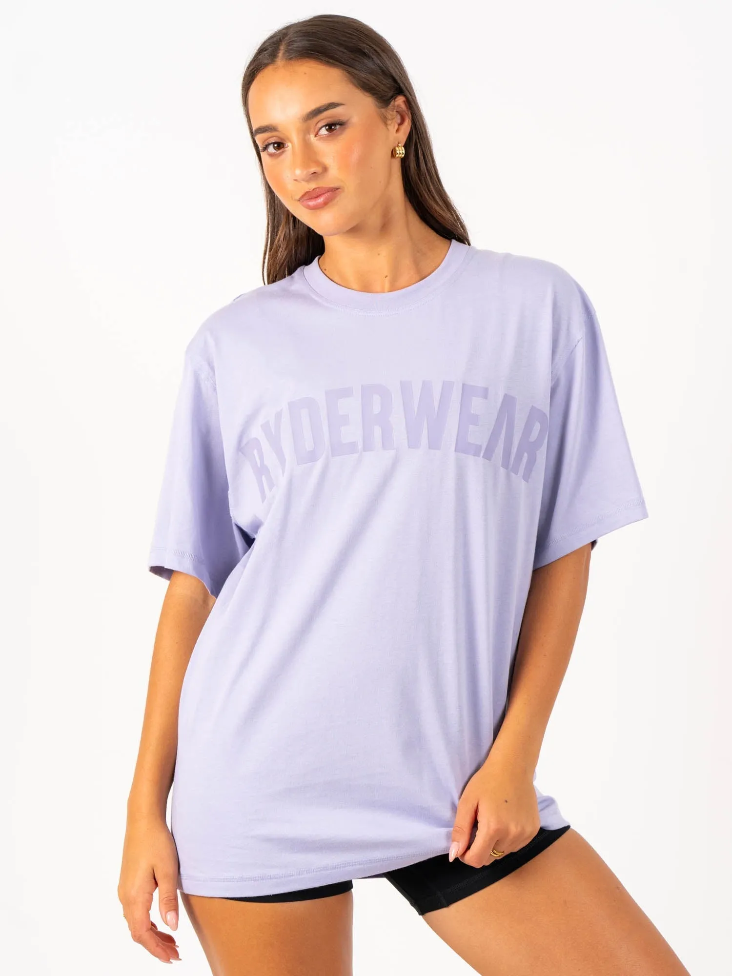 Force Oversized T-Shirt - Lavender Leisure Wear