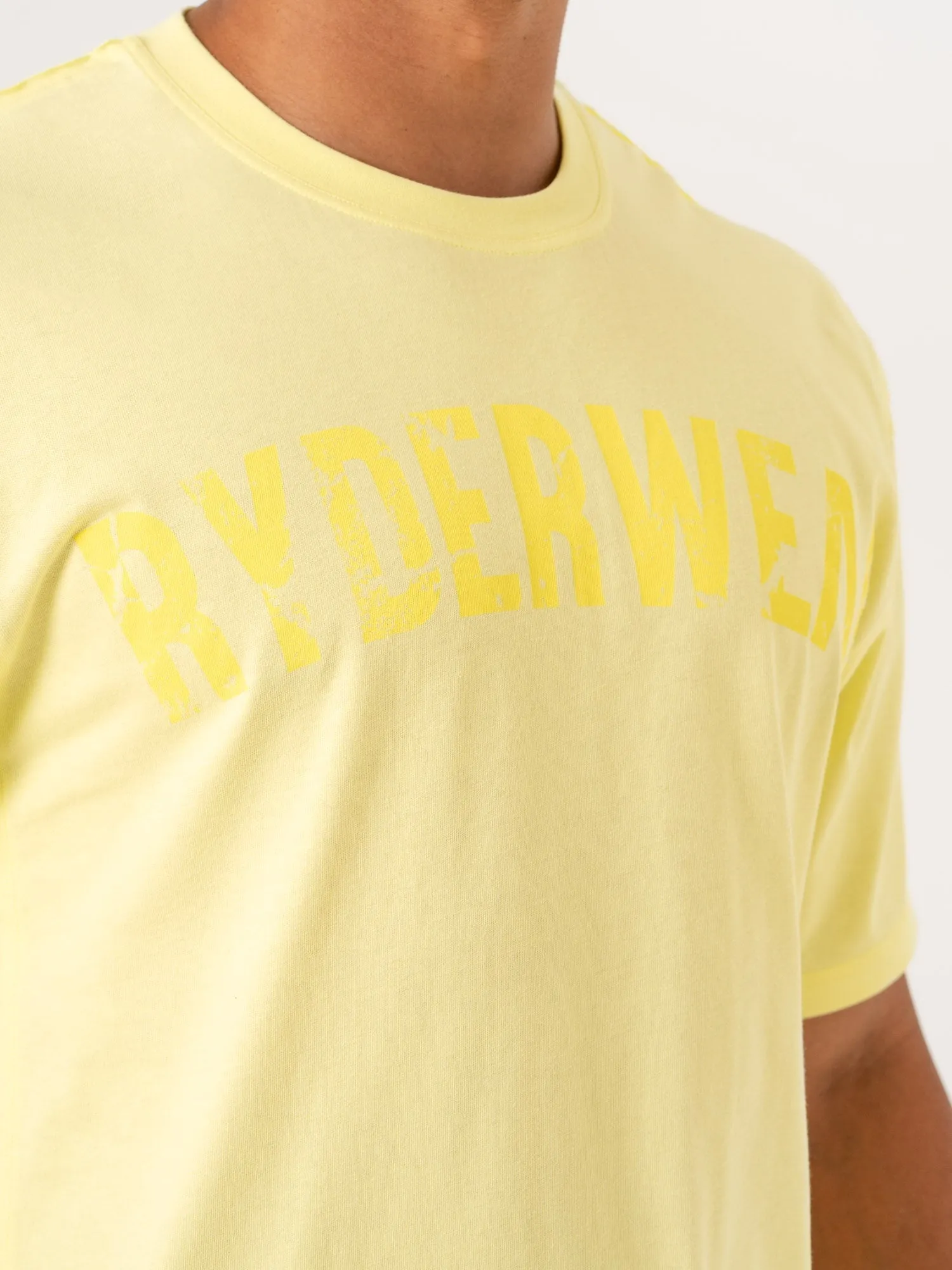 Force Oversized T-Shirt - Lemon Comfy Stretch
