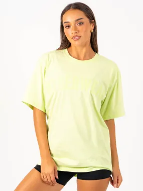Sleep Force Oversized T-Shirt - Lime