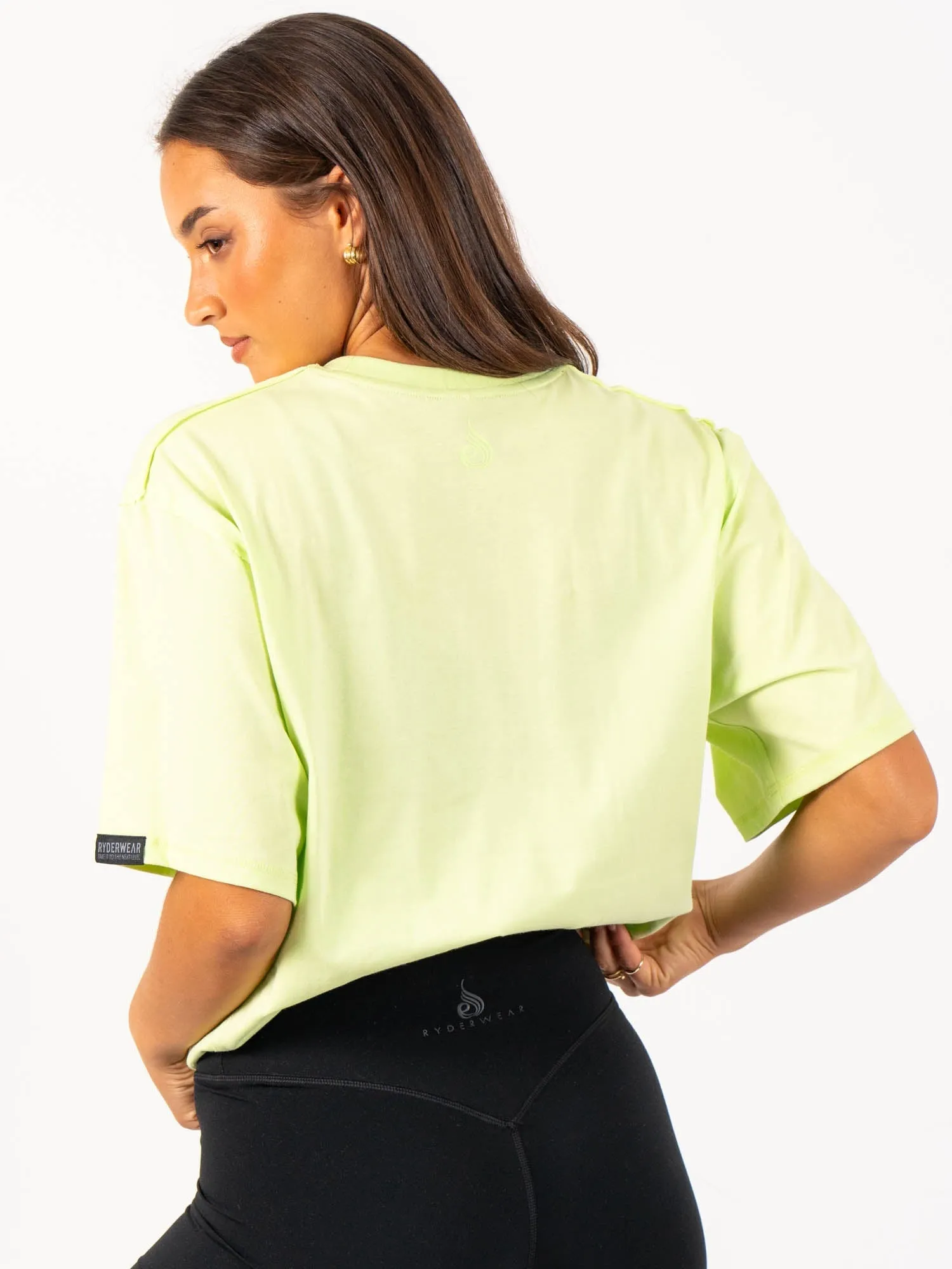 Force Oversized T-Shirt - Lime Light Breeze
