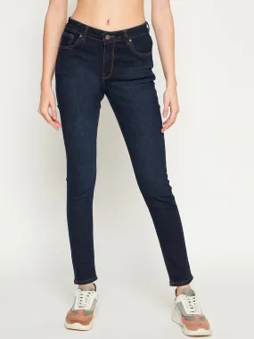 Popular Staple Match With All Madame Carbonblue Straight Fit Denim
