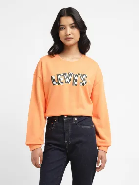Street Cool Women's Printed Crew Neck Sweatshirt