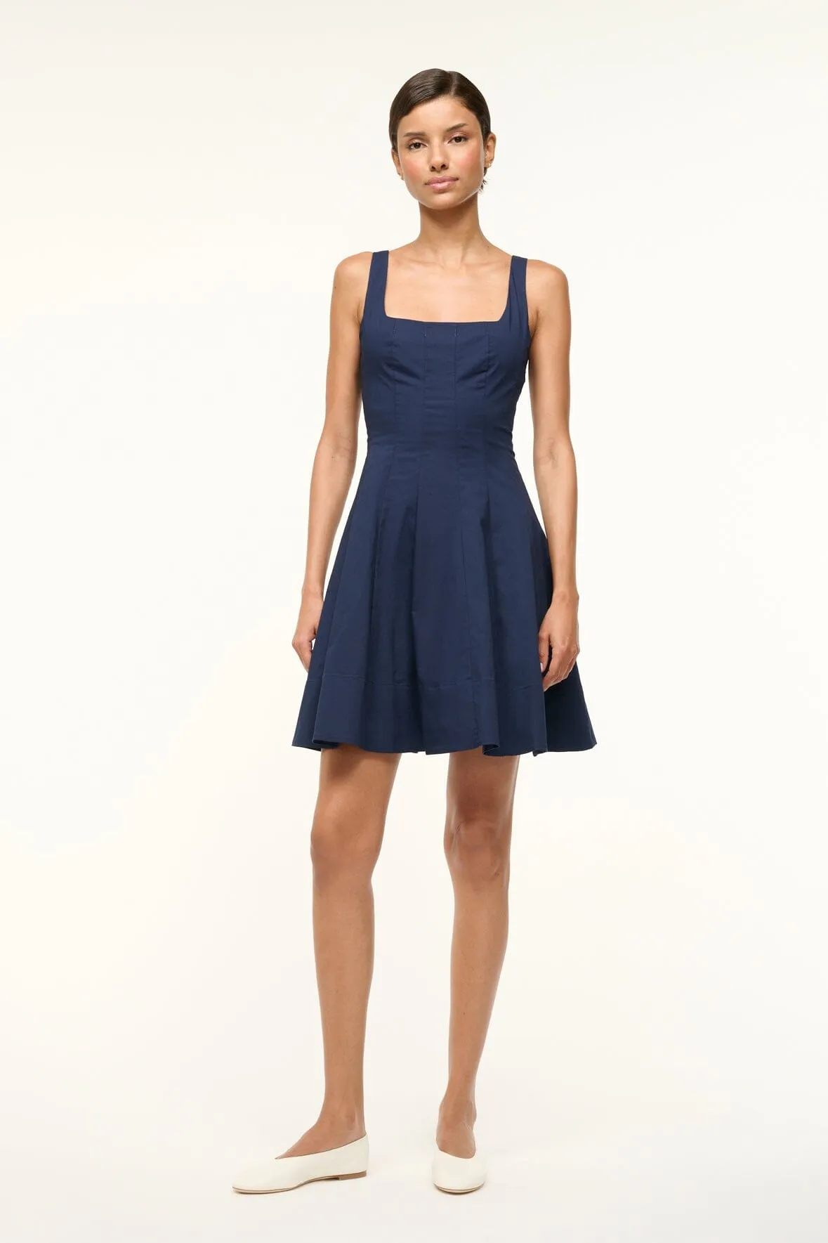 Chilly Comfort Smart Edge MINI WELLS DRESS | NAVY