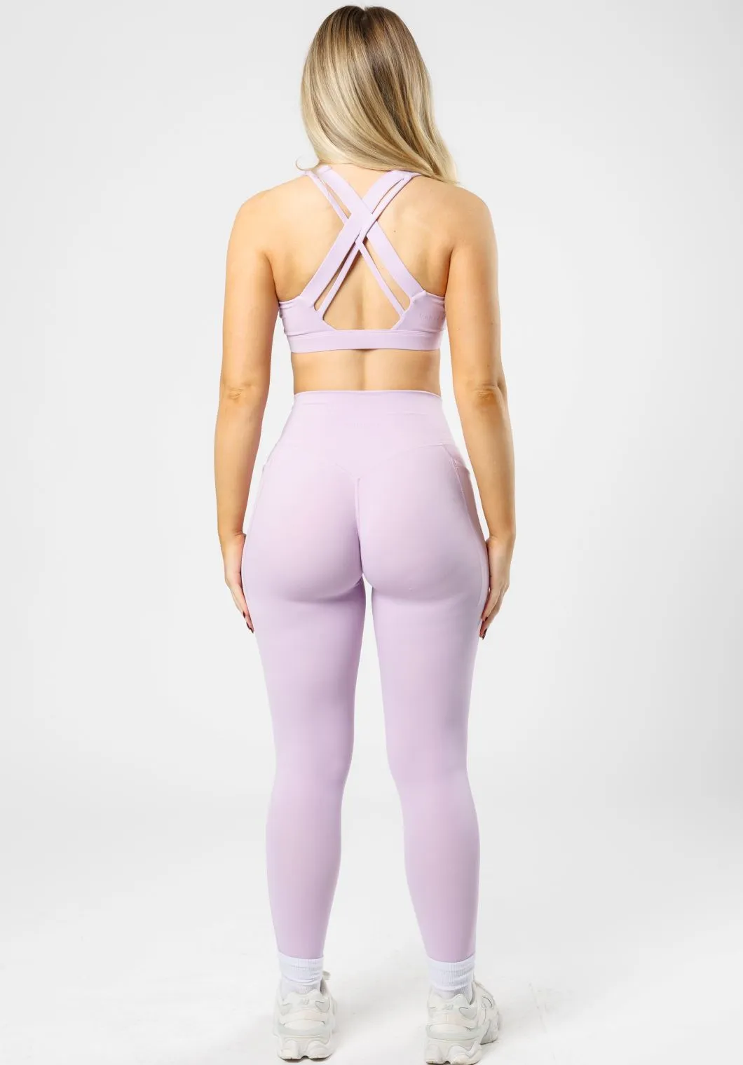 RecStretch? Empower Sculptseam? Plus Pocket Legging Pastel Lilac Cozy Fit Wear For Teens Skin Friendly