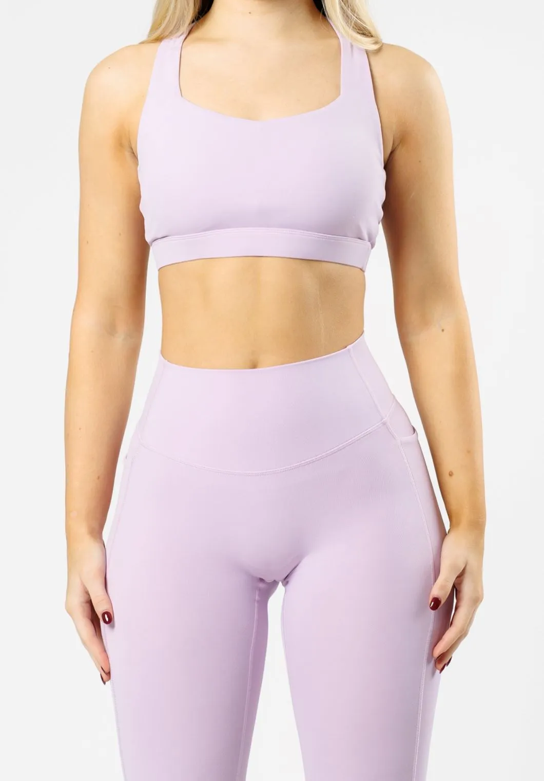 RecStretch? Empower Sculptseam? Plus Pocket Legging Pastel Lilac Breathable Feel
