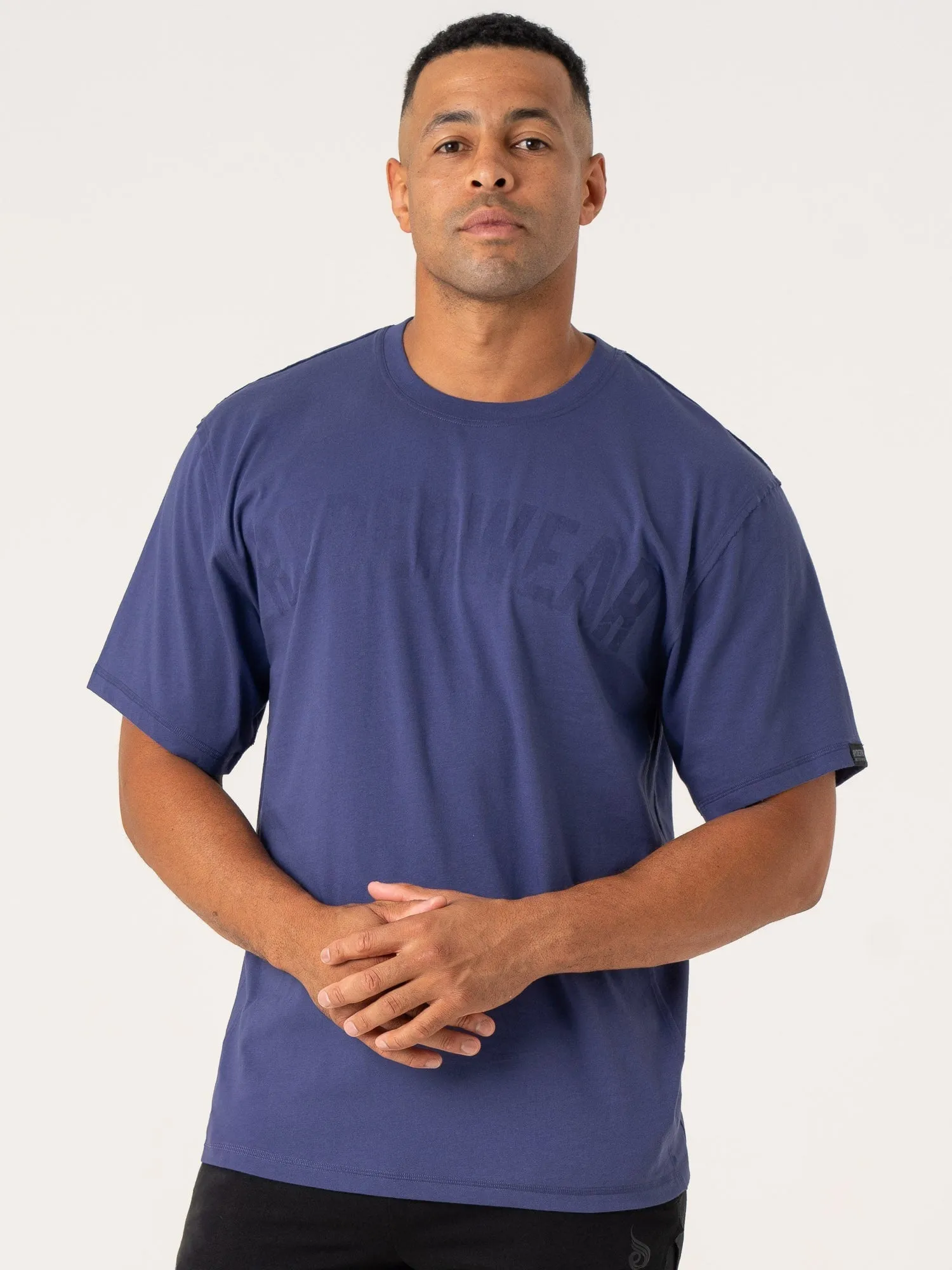 Versatile Trend Force Oversized T-Shirt - Indigo