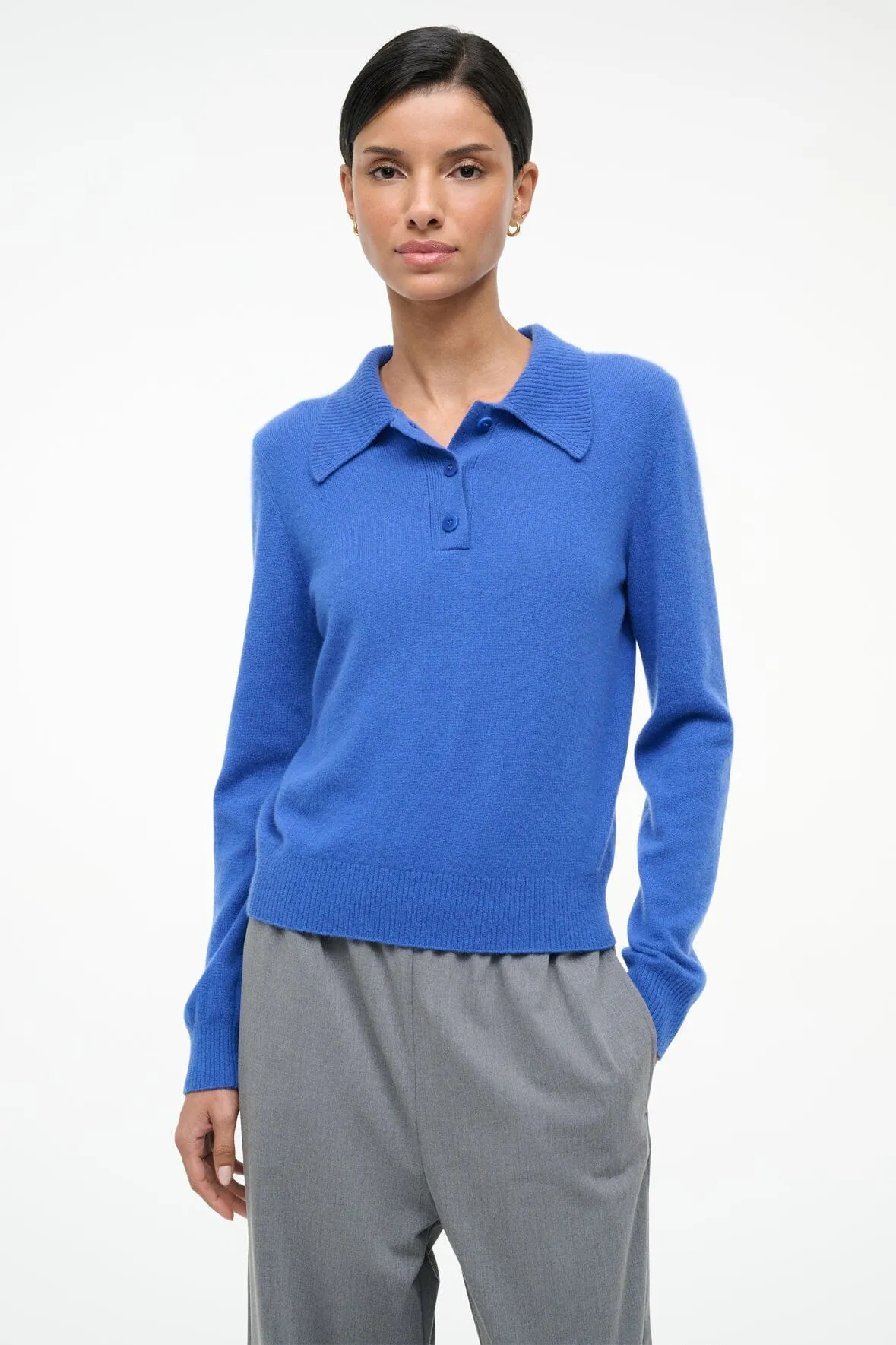 GEMMA CASHMERE SWEATER | SAPPHIRE Cozy Apparel