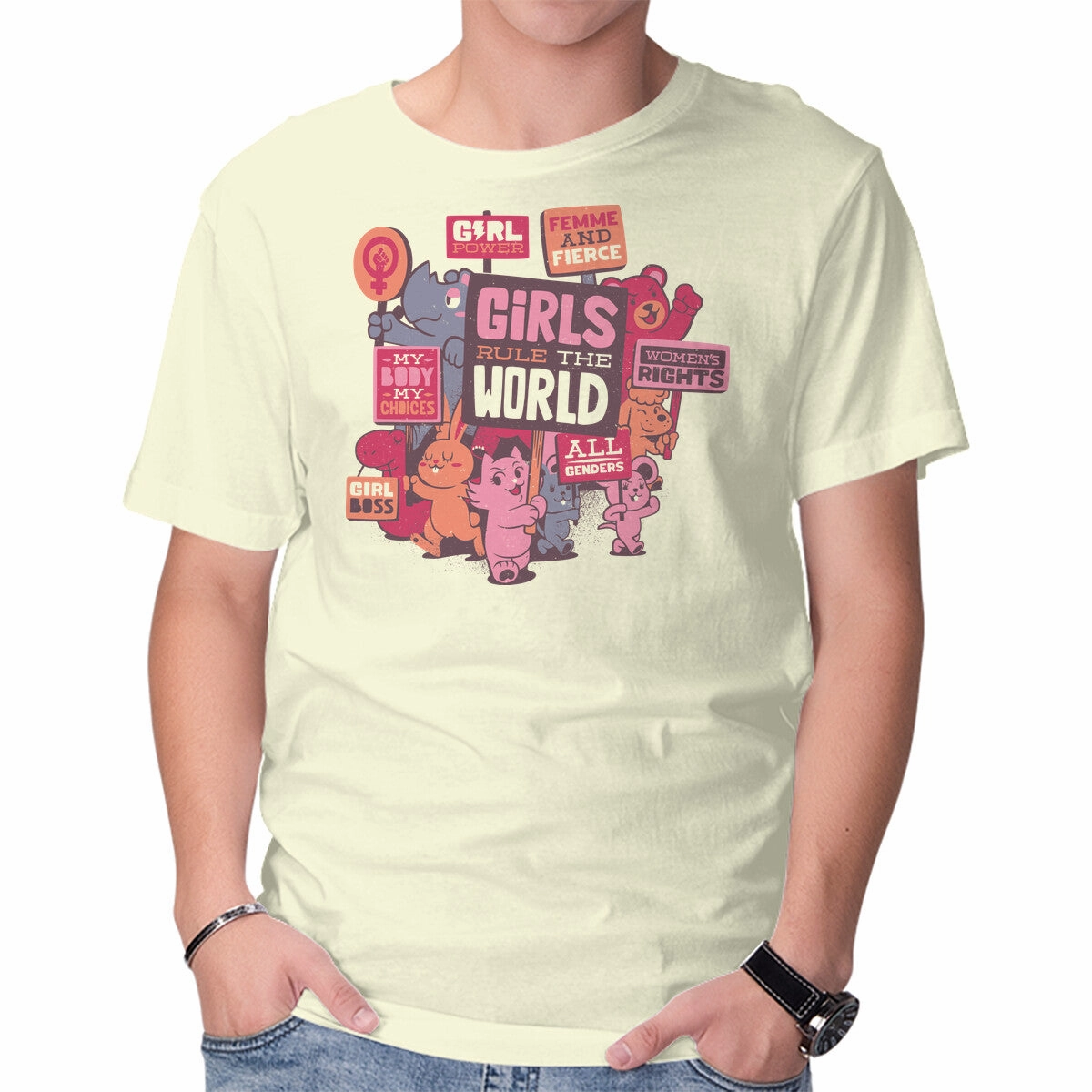 Outdoor Smart Girls Rule The World